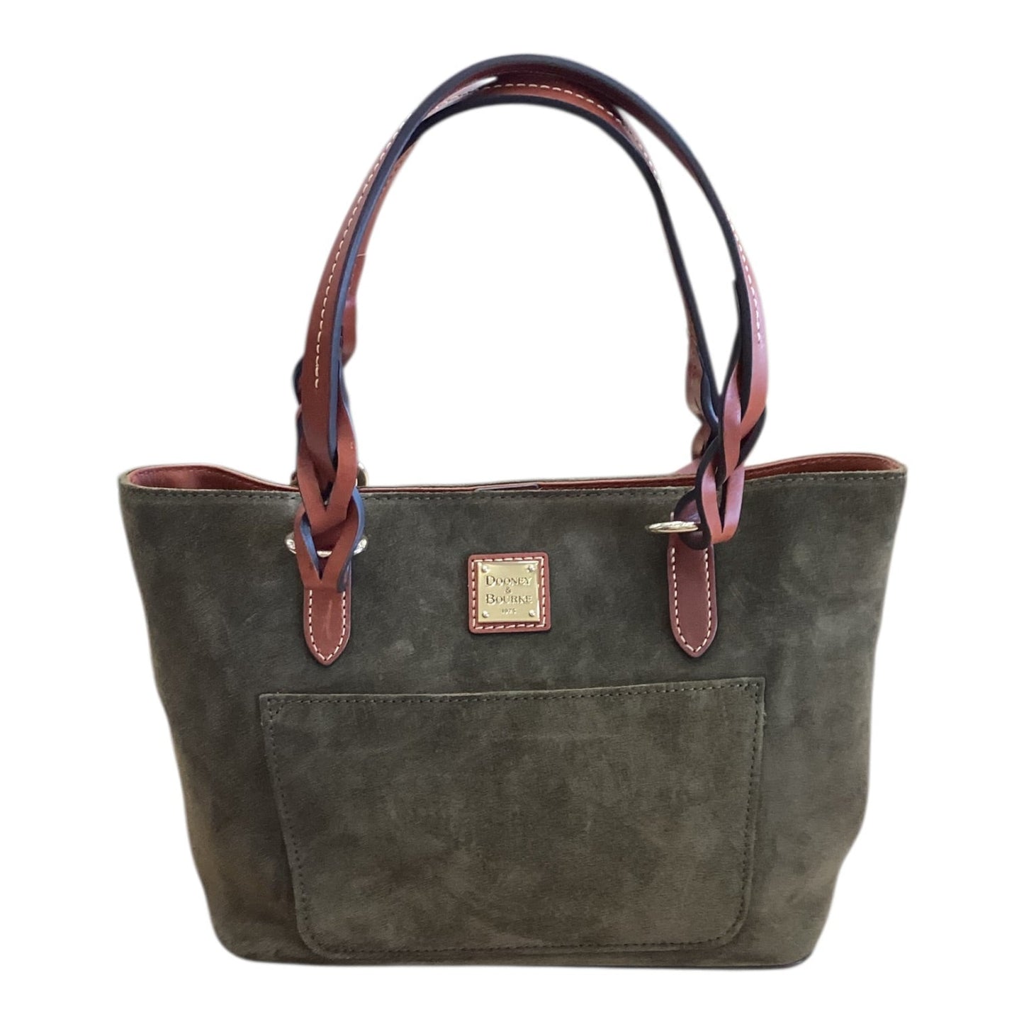 Handbag Designer By Dooney And Bourke In Green, Size:Medium
