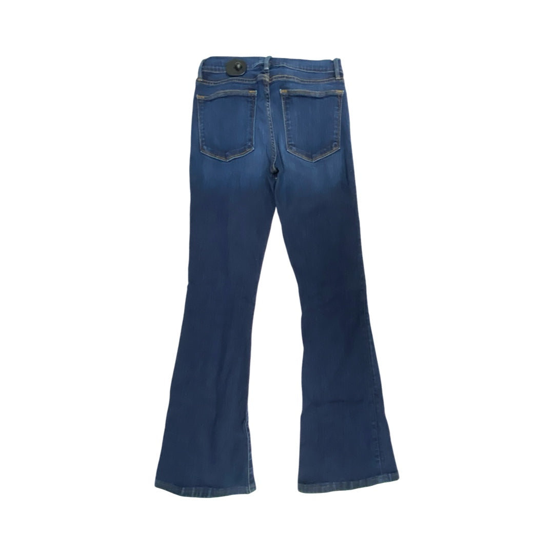 Jeans Flared By Frame In Blue Denim, Size:4L