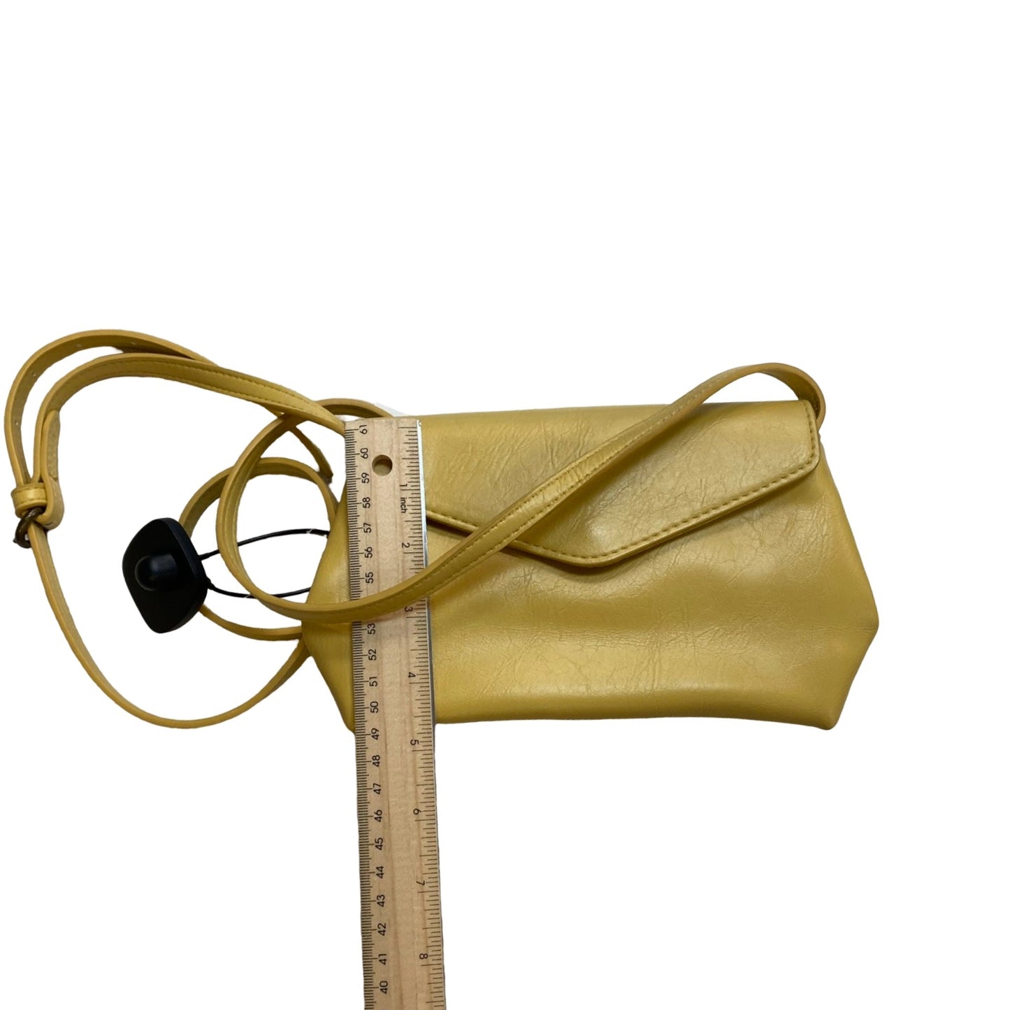 Handbag By Clothes Mentor In Yellow, Size:Small