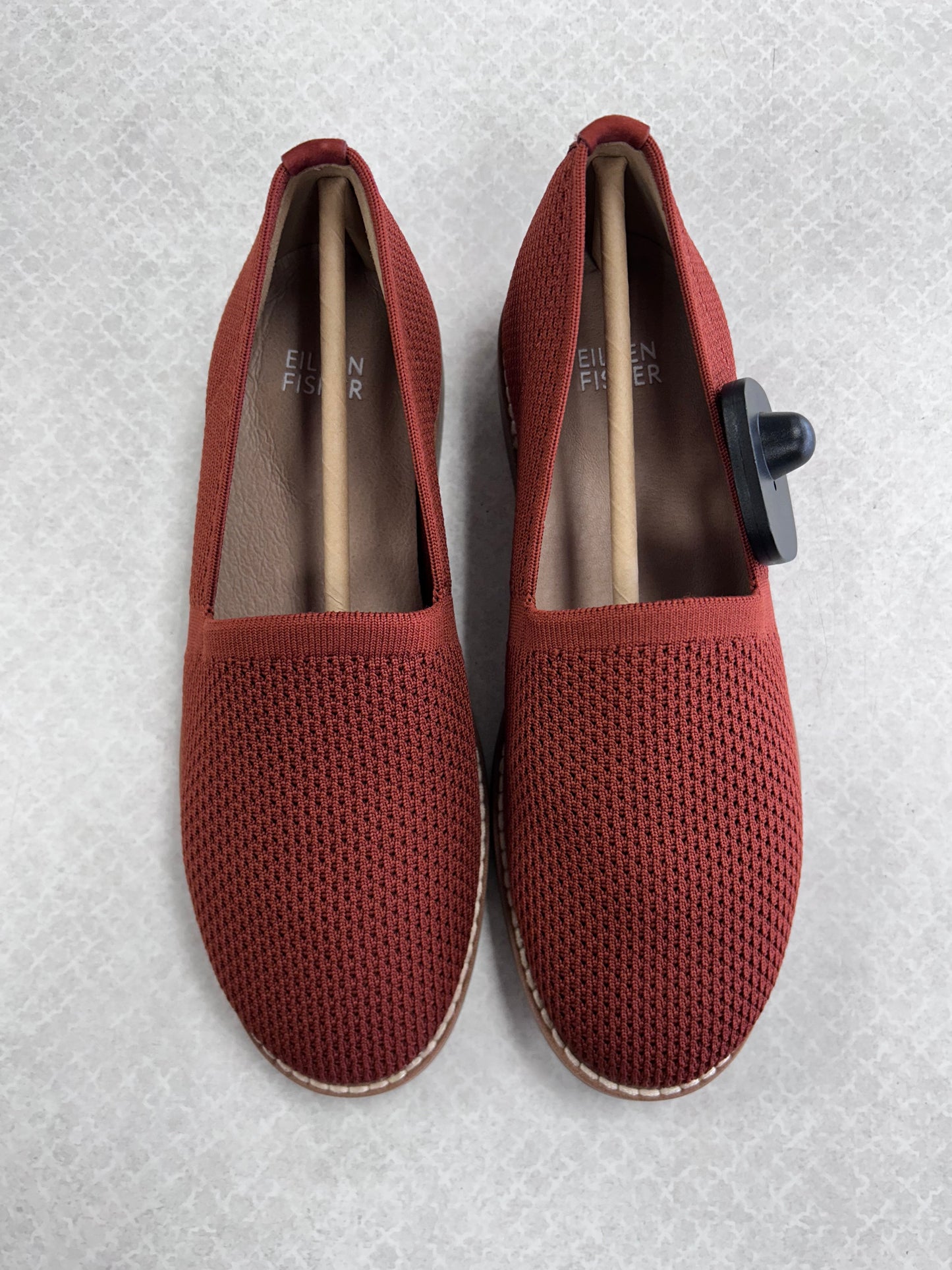 Shoes Flats By Eileen Fisher In Orange, Size:5.5