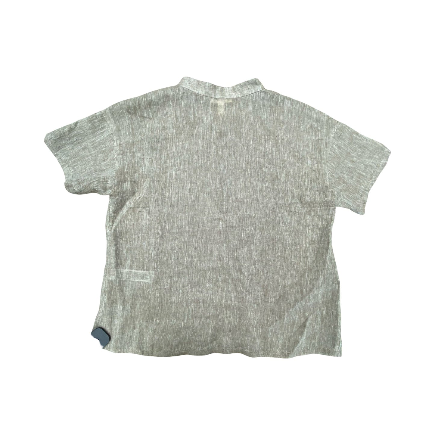 Top Ss Designer By Eileen Fisher In Beige, Size:Xxs