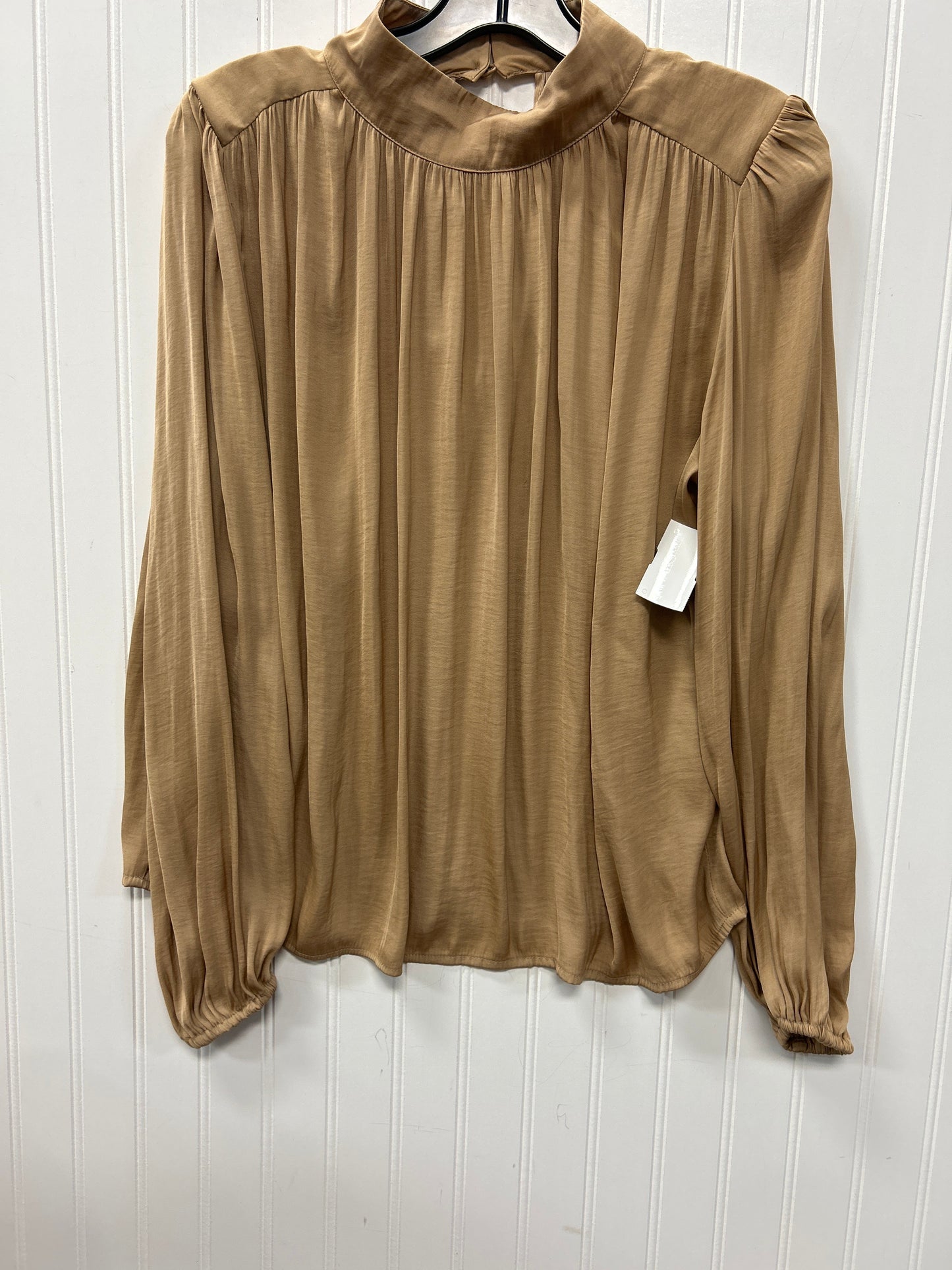 Top Ls By Banana Republic In Tan, Size:M