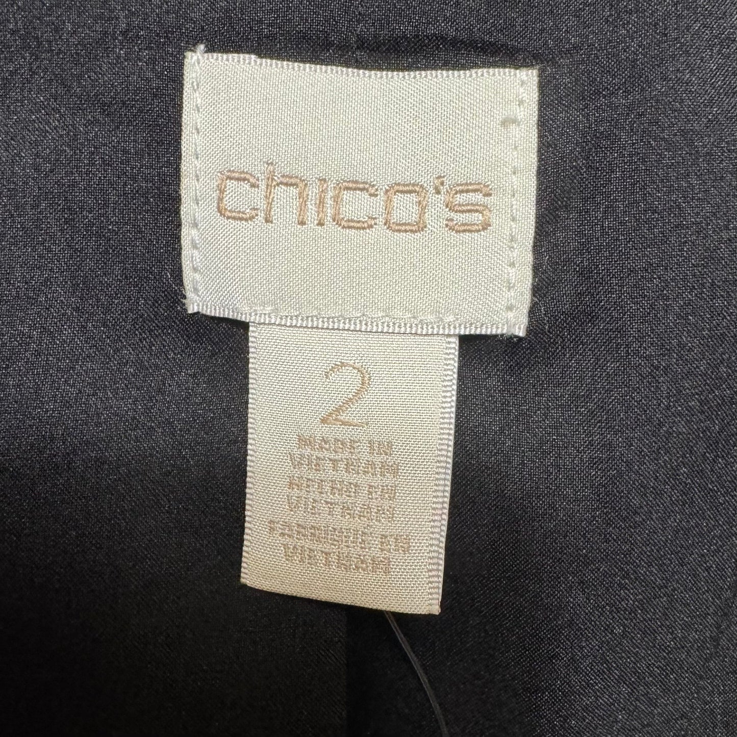 Blazer By Chicos In Black, Size: 12