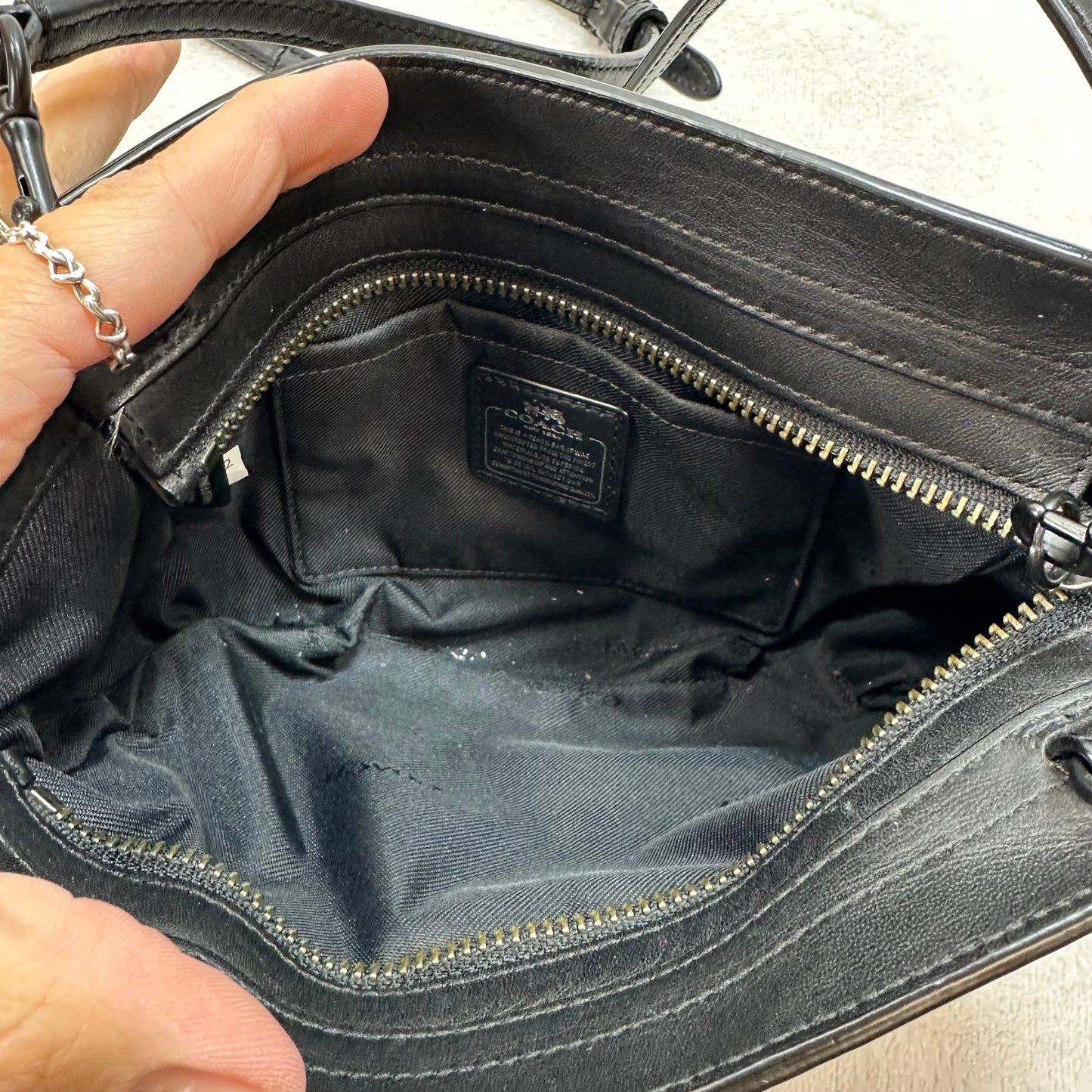 Crossbody Designer By Coach, Size: Small