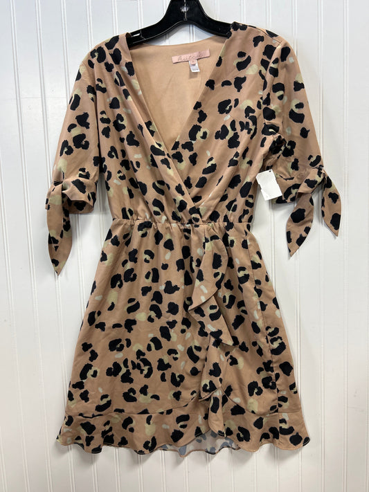 Dress Casual Midi By Hutch In Animal Print, Size:Xs