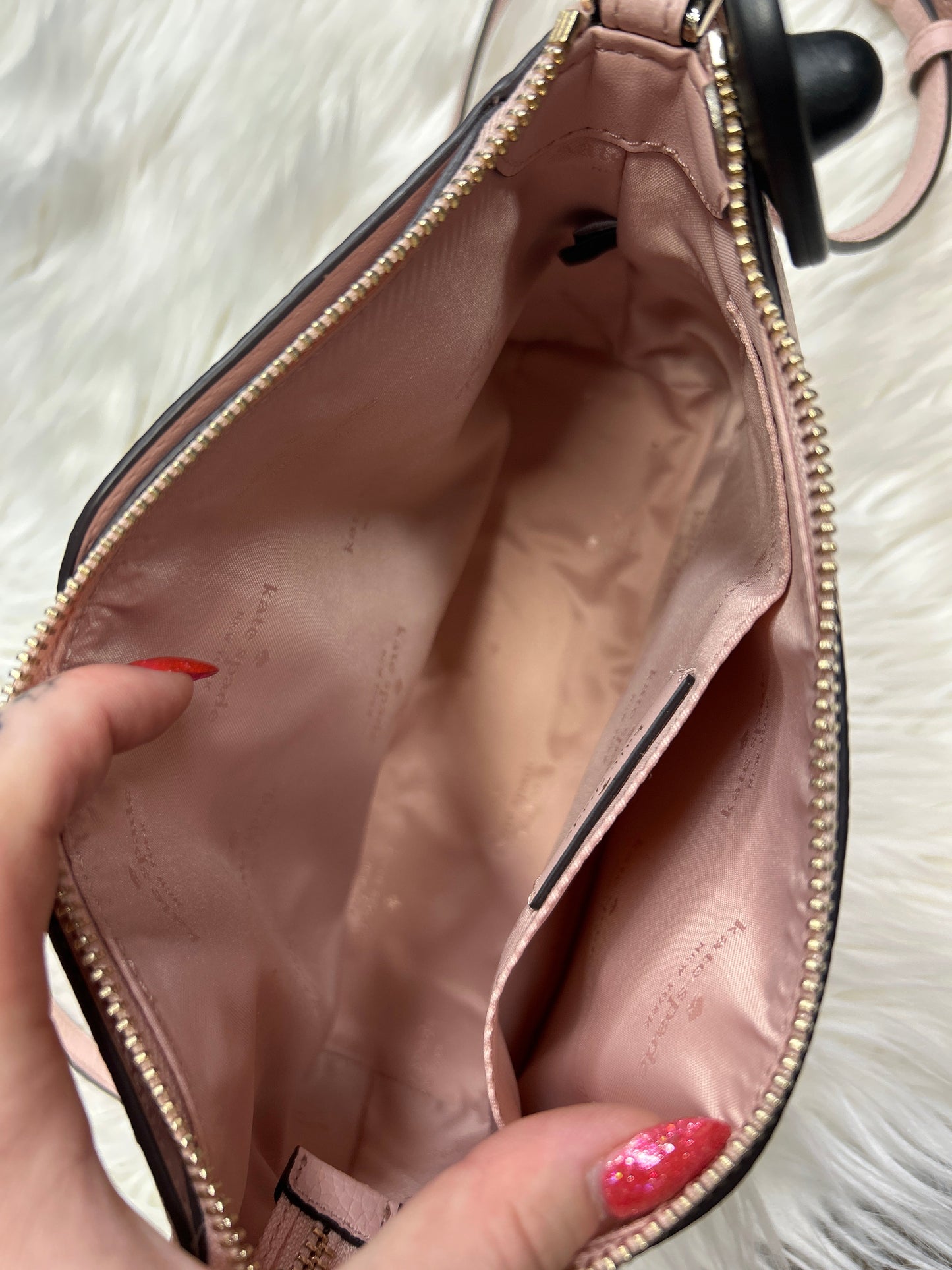 Handbag Designer By Kate Spade In Pink, Size:Medium