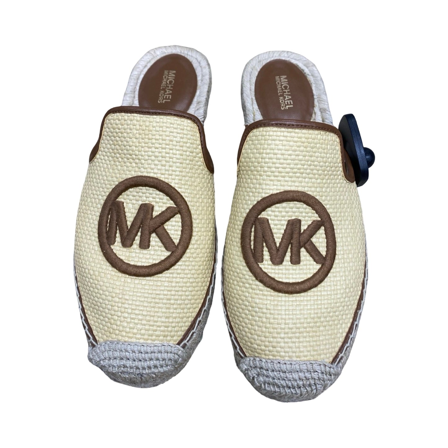 Shoes Flats By Michael By Michael Kors In Brown & Tan, Size:8