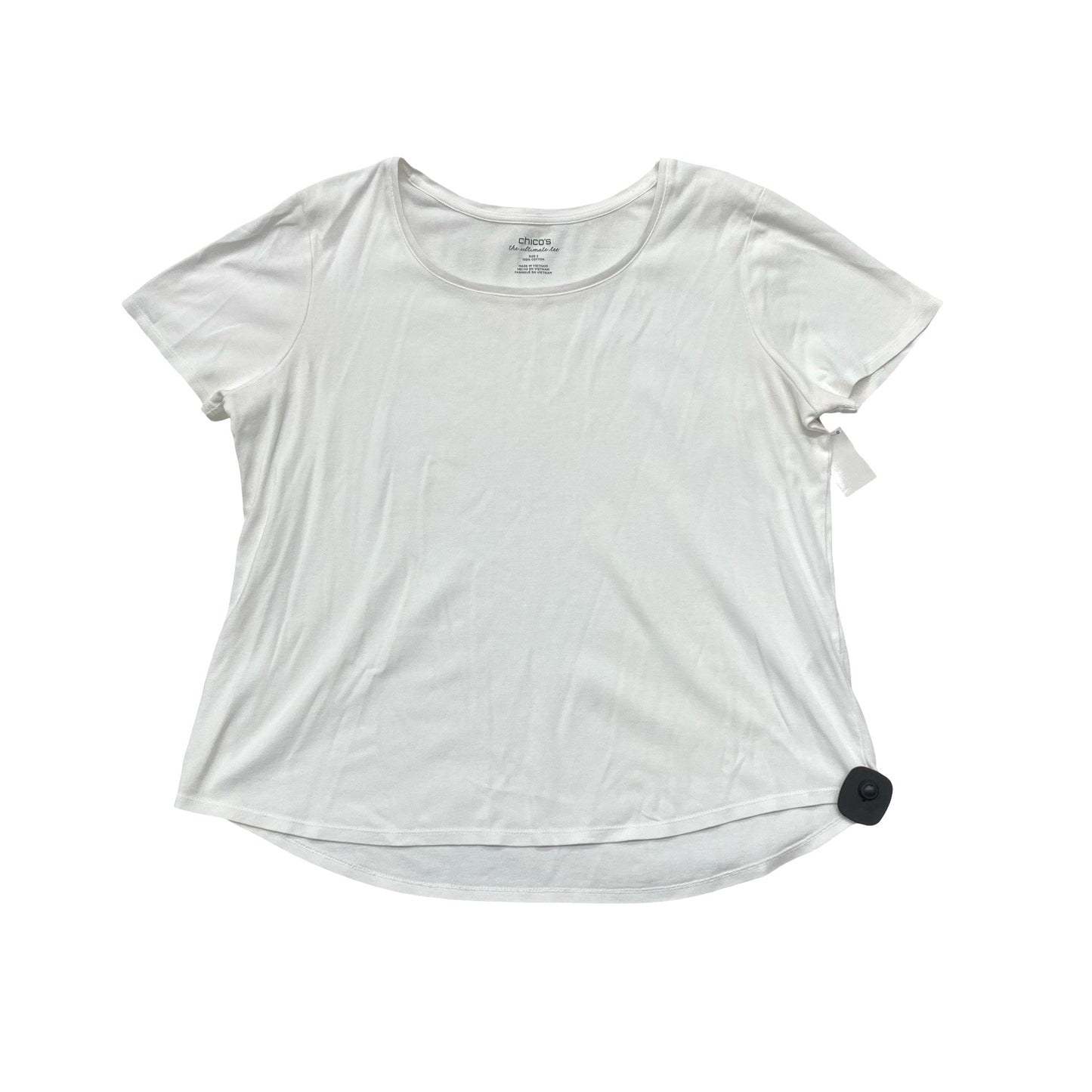 Top Ss By Chicos In White, Size:Xl
