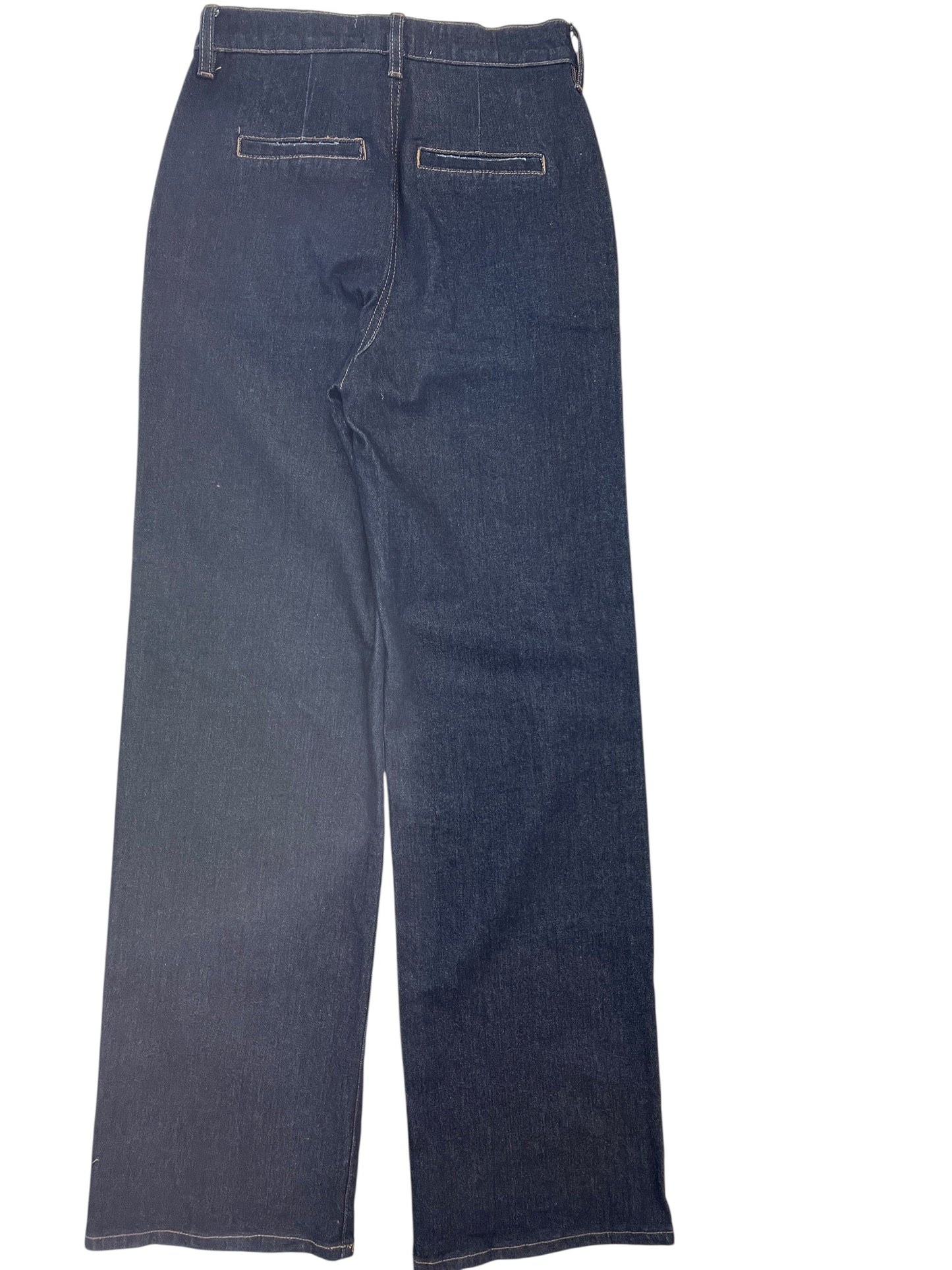 Jeans Wide Leg By Evereve In Blue Denim, Size:0