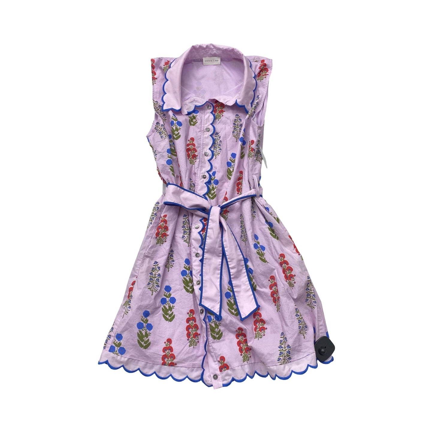 Dress Casual Short By Entro In Floral Print, Size:L