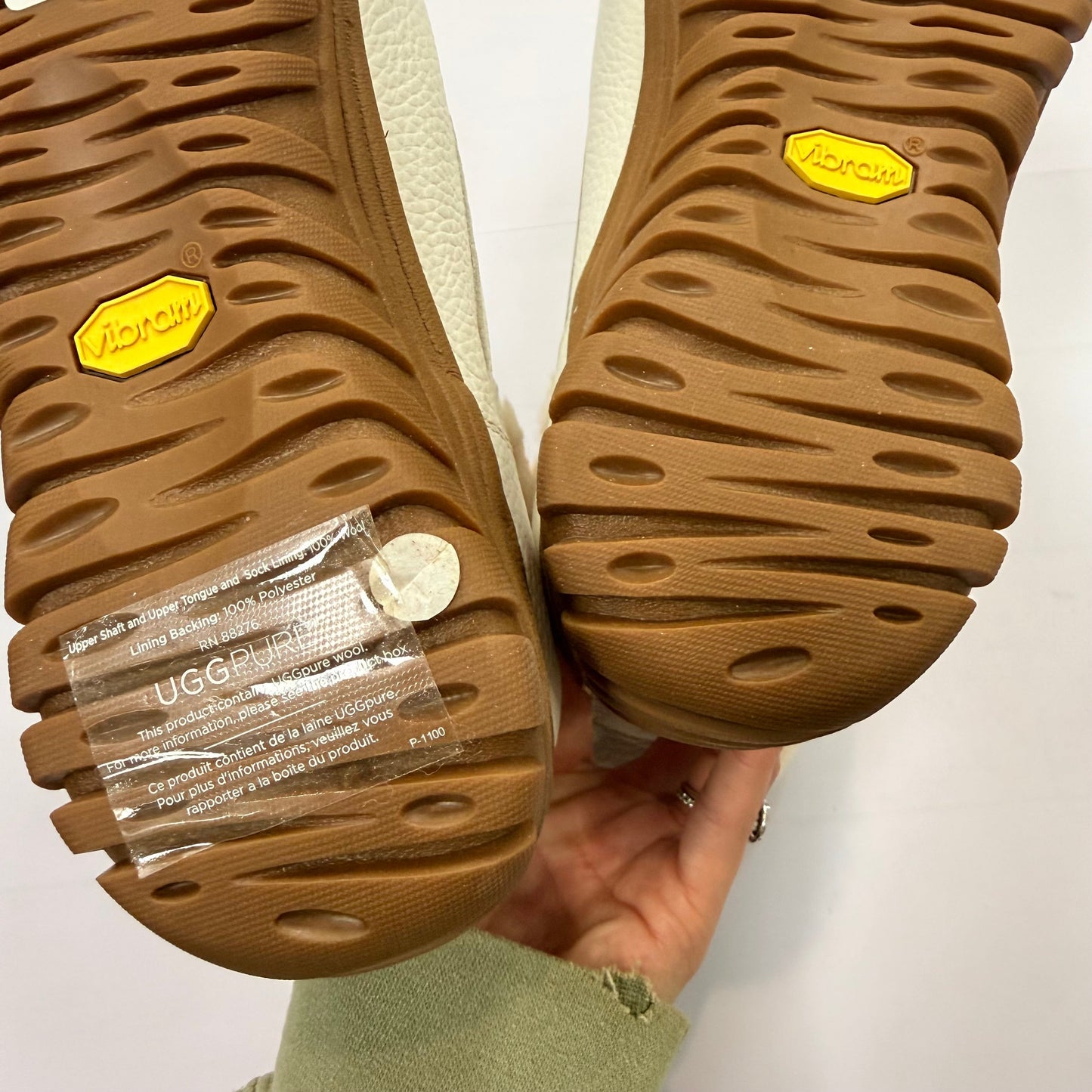 Boots Designer By Ugg In White, Size: 10