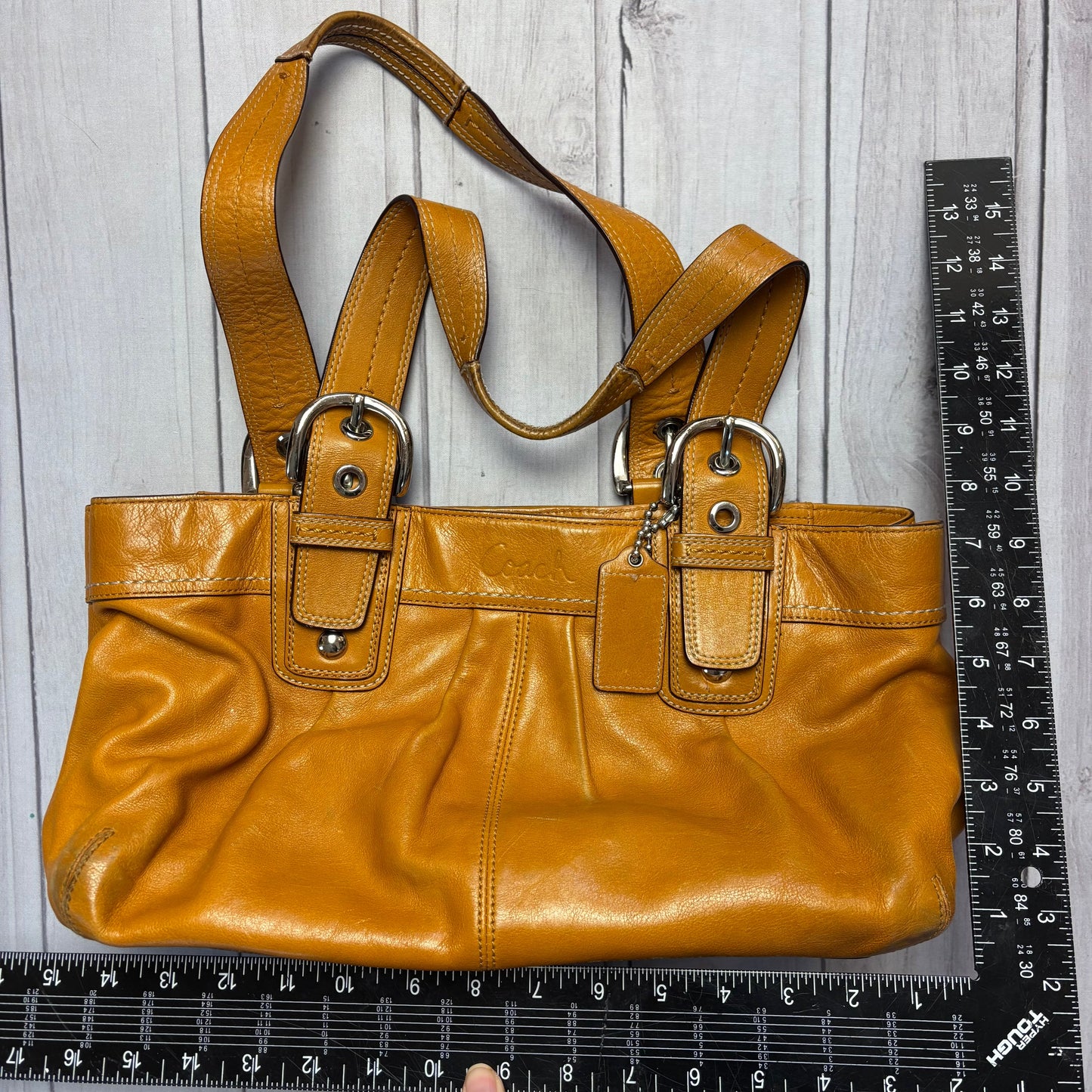 Handbag Designer By Coach, Size: Medium