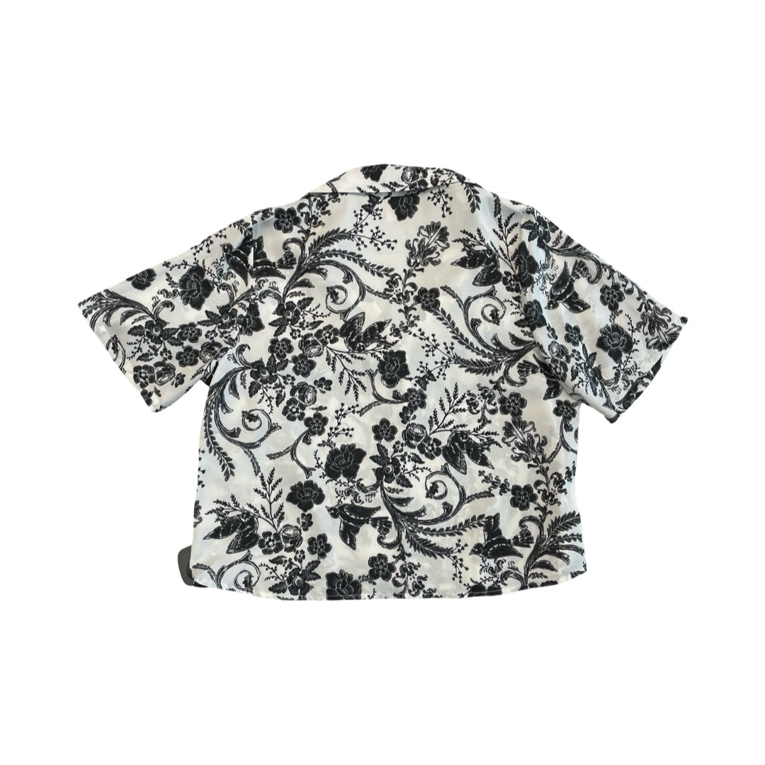 Top Ss By Cmc In Black & White, Size:Xs