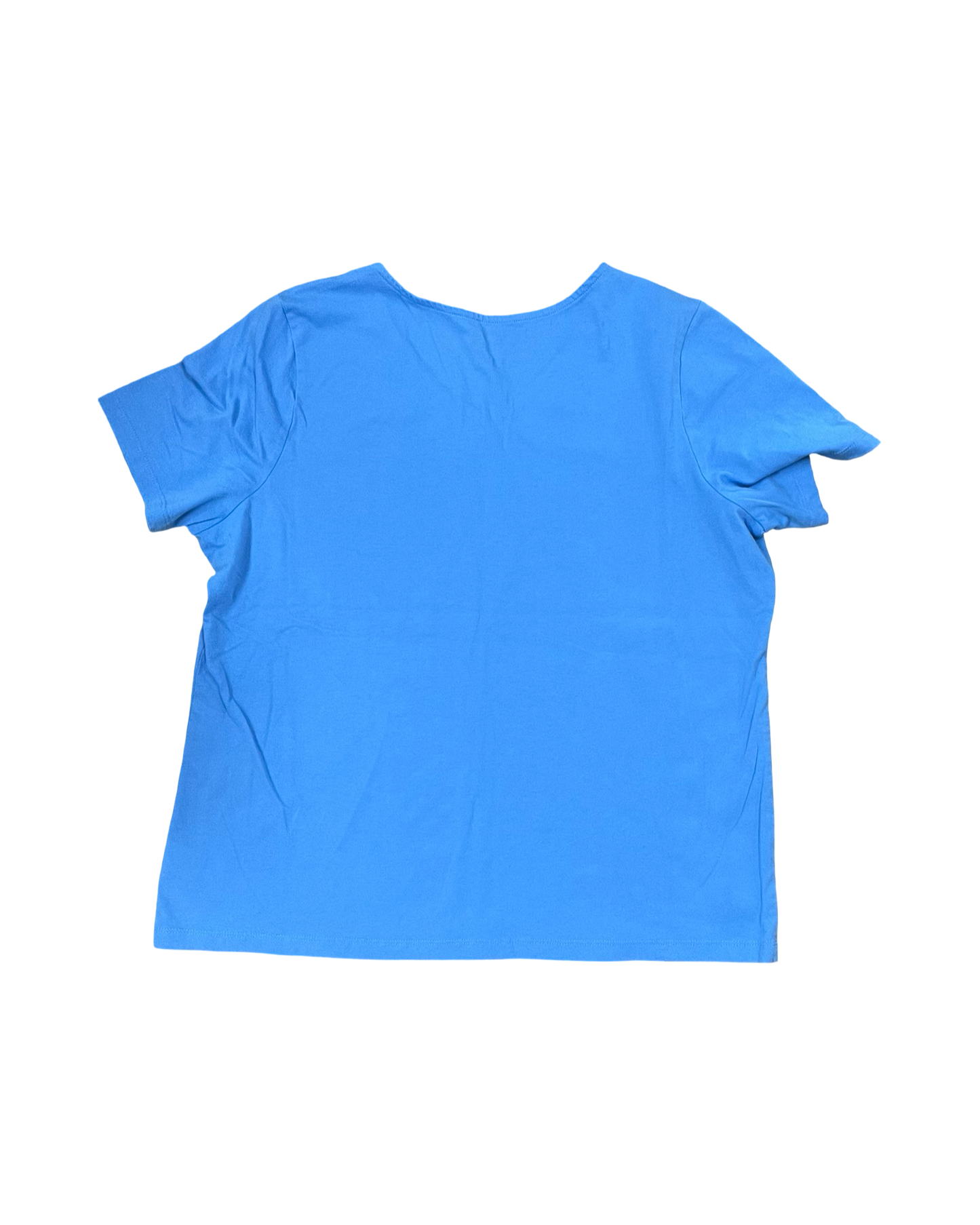 Top Ss By Coral Bay In Blue, Size:1X