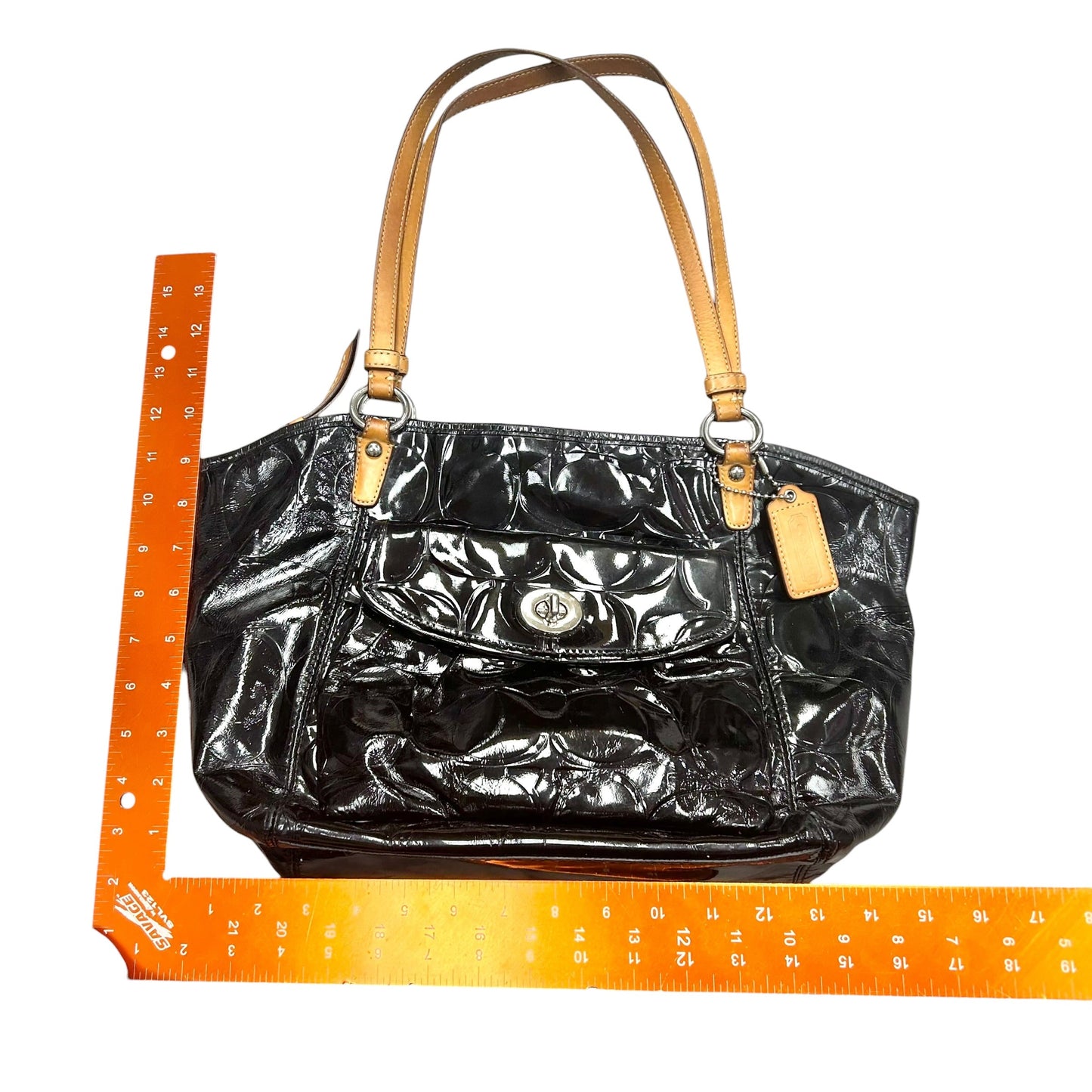 Tote Designer By Coach, Size: Large