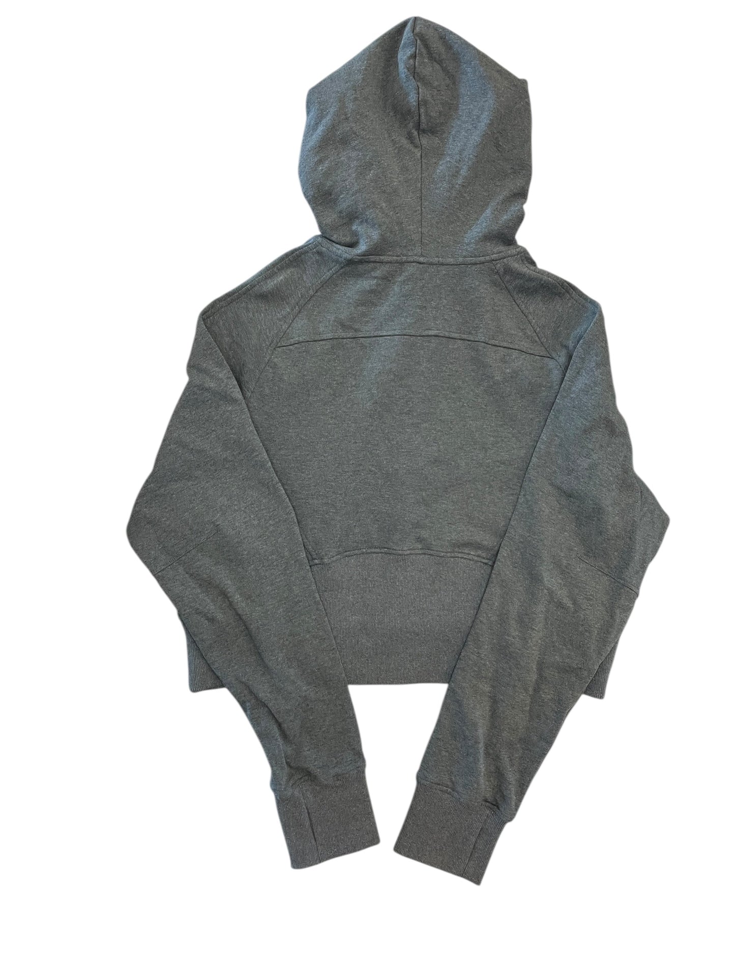 Athletic Sweatshirt Hoodie By Zyia In Grey, Size:Xl