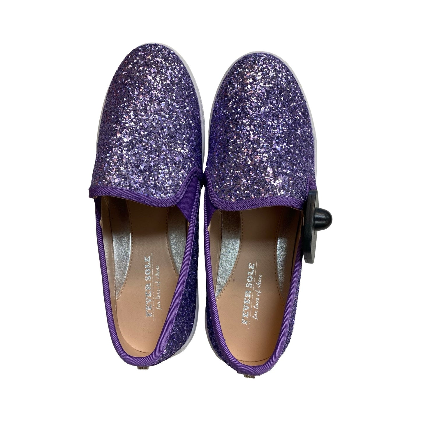 Shoes Flats By Cmc In Purple, Size:8