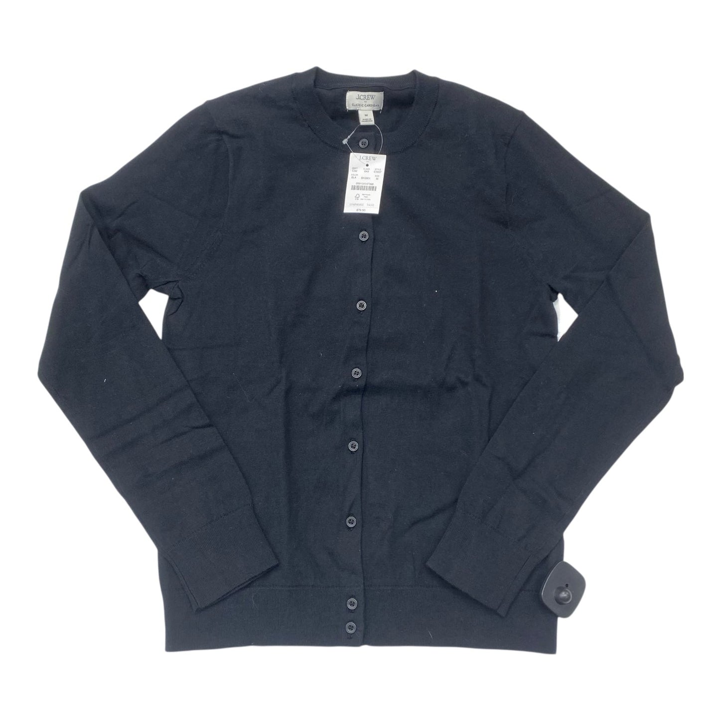 Cardigan By J. Crew In Black, Size:M