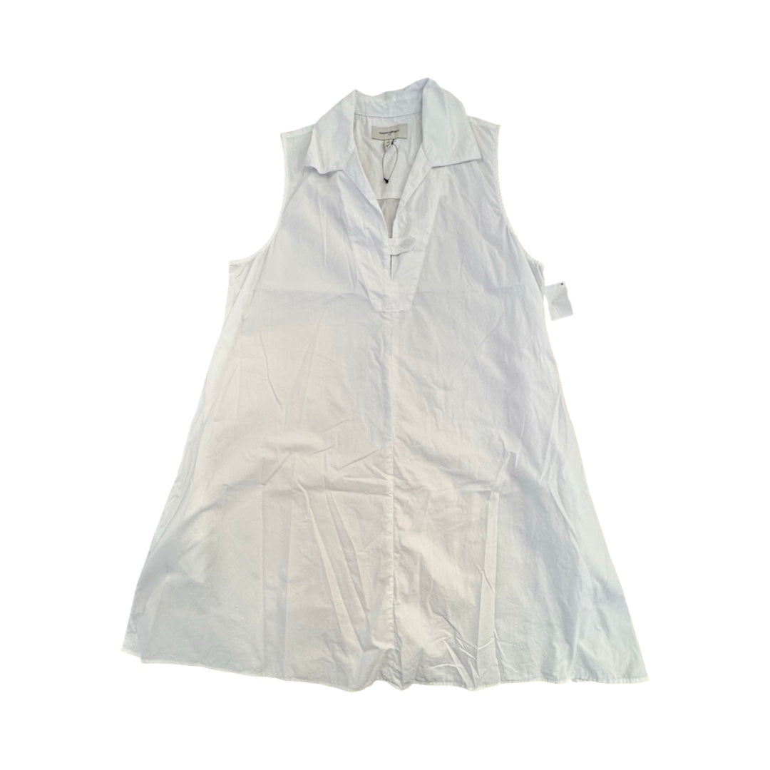 Dress Casual Midi By Banana Republic In White, Size:L