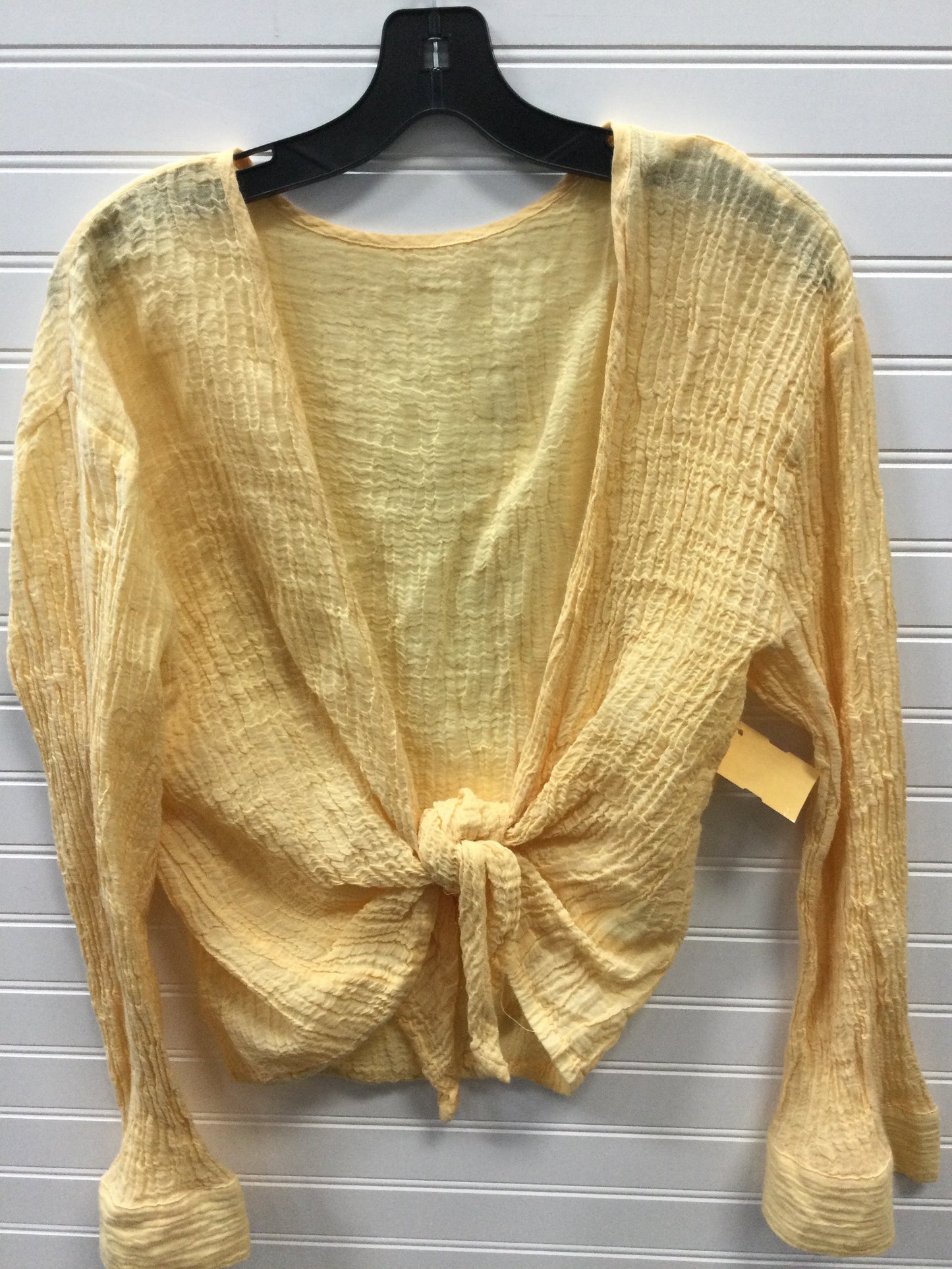 Top Ls By Cmb In Yellow, Size:M