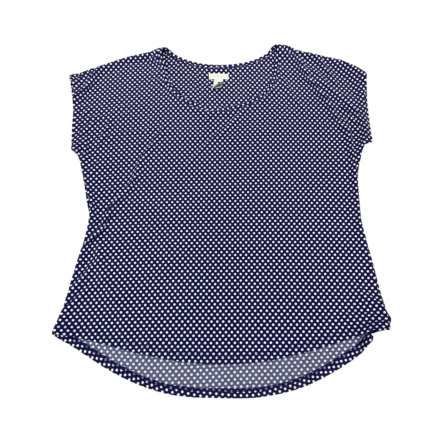Top Ss By Chicos In Blue & White, Size:L