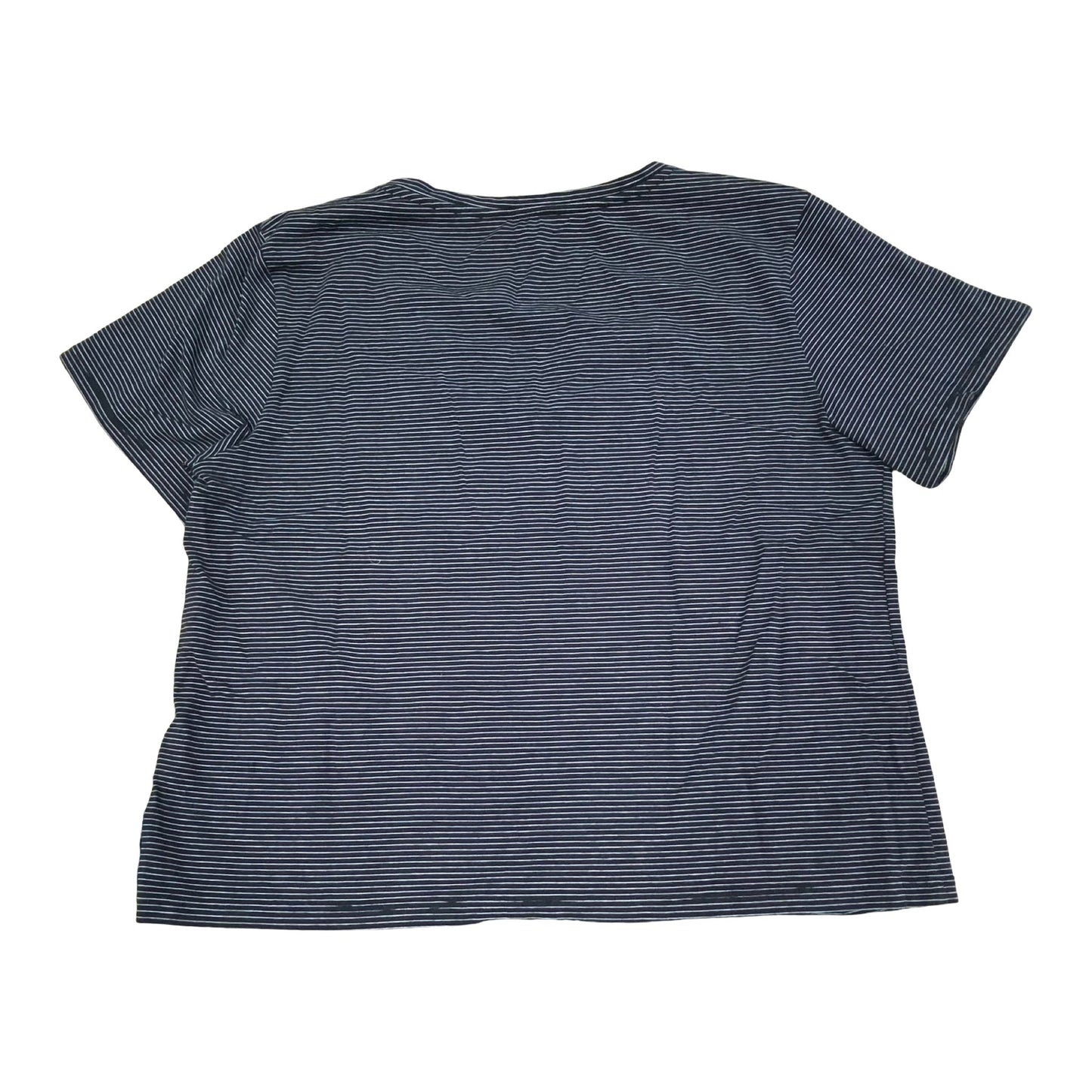 Athletic Top Ss By Athleta In Black & White, Size:M