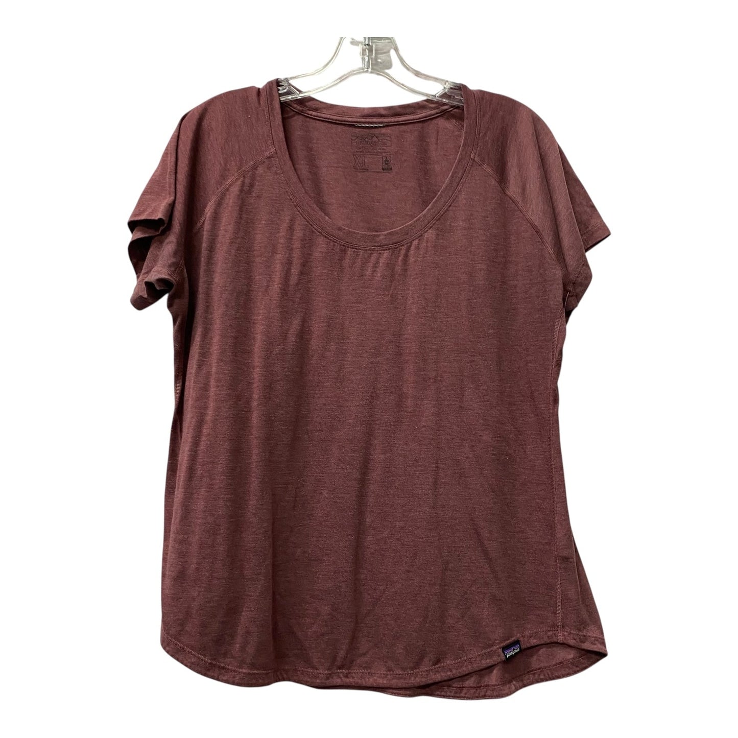 Athletic Top Ss By Patagonia In Red, Size:Xl