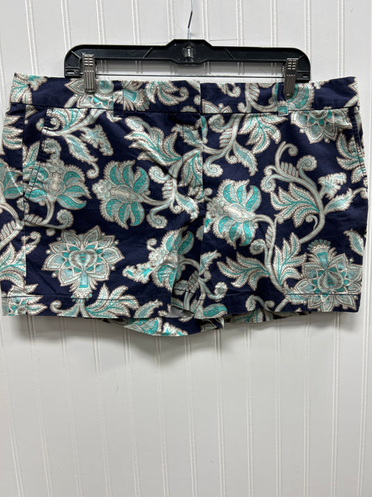 Shorts By Ann Taylor In Floral Print, Size:16