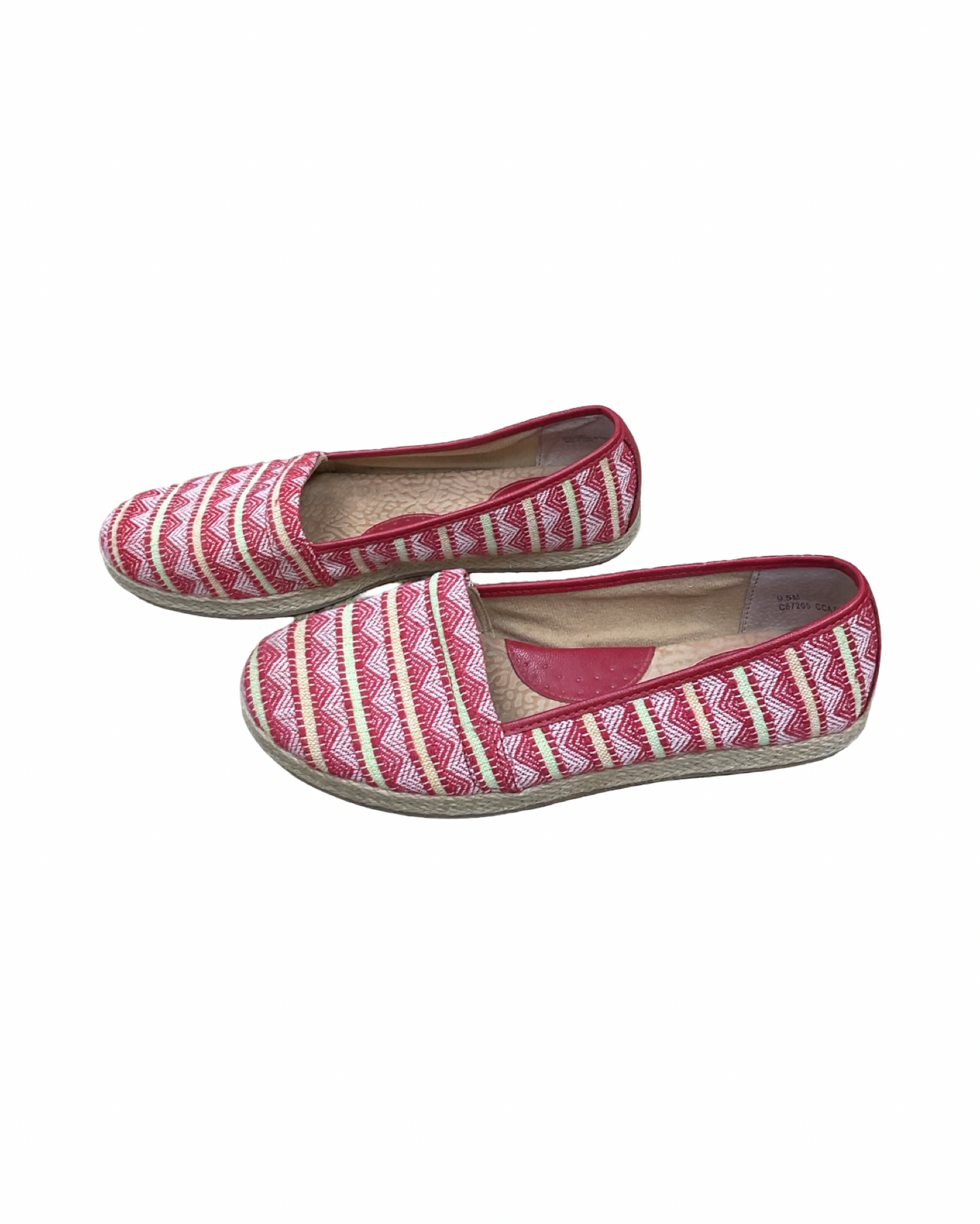 Shoes Flats By Boc In Red, Size:9.5