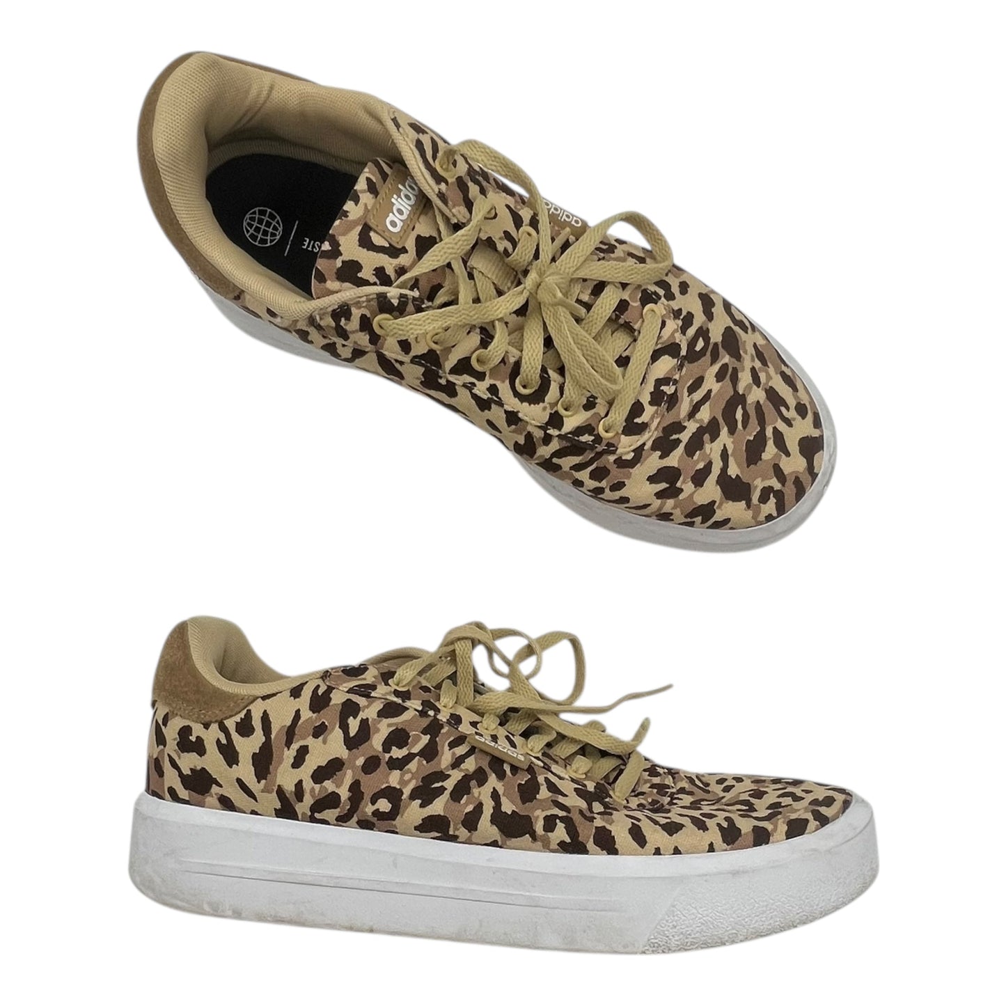 Shoes Sneakers By Adidas In Animal Print, Size:10