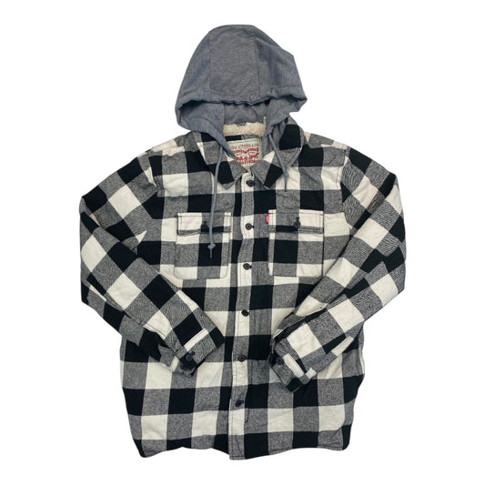 Jacket Other By Levis In Black & White, Size:L