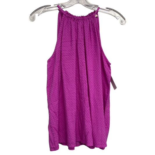 Top Sleeveless Basic By Knox Rose In Purple, Size:S