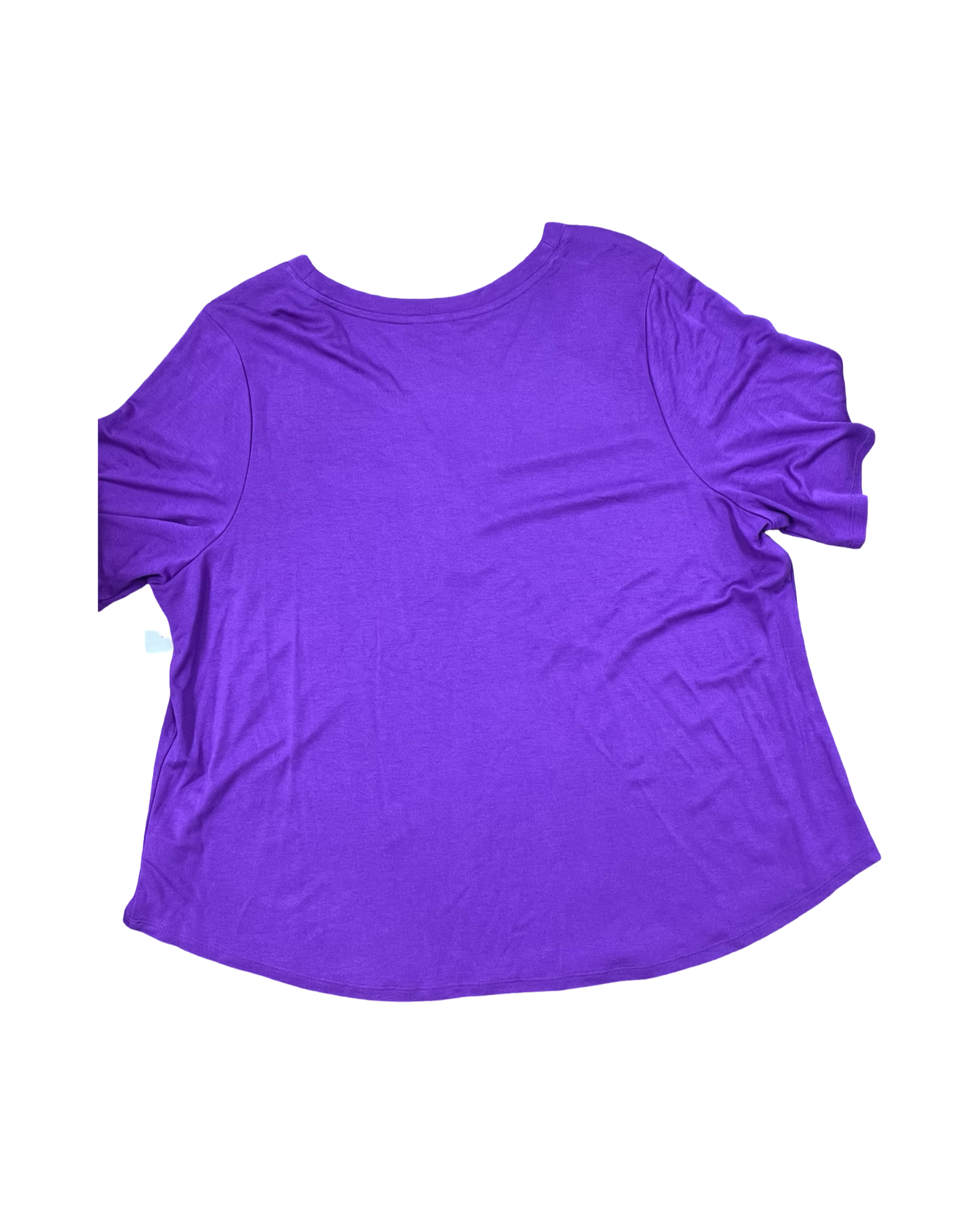 Top Ss By Liz Claiborne In Purple, Size:2X
