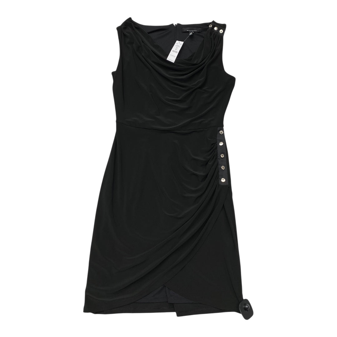 Dress Party Midi By White House Black Market In Black, Size:8