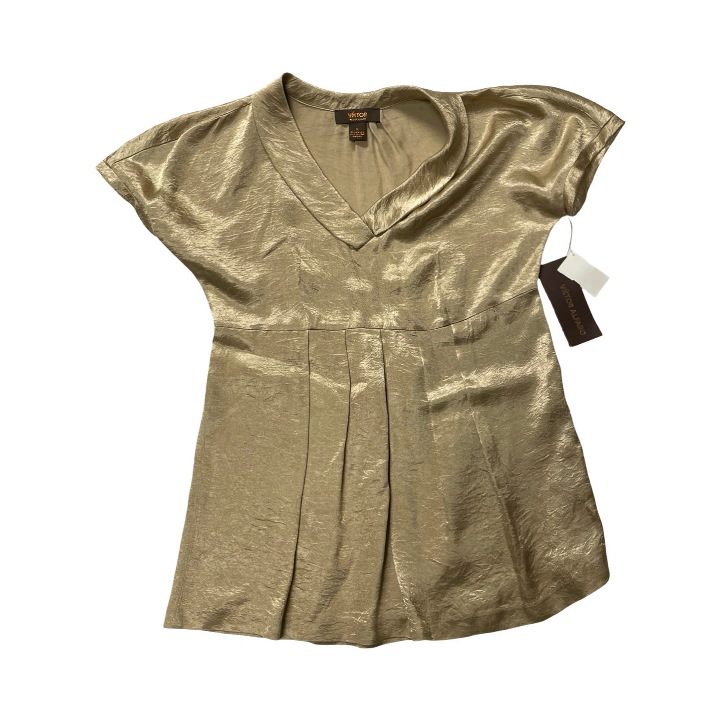 Tunic Ss By Victor In Gold, Size:S