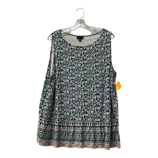 Top Sleeveless By J. Jill In Black, Size:Xl