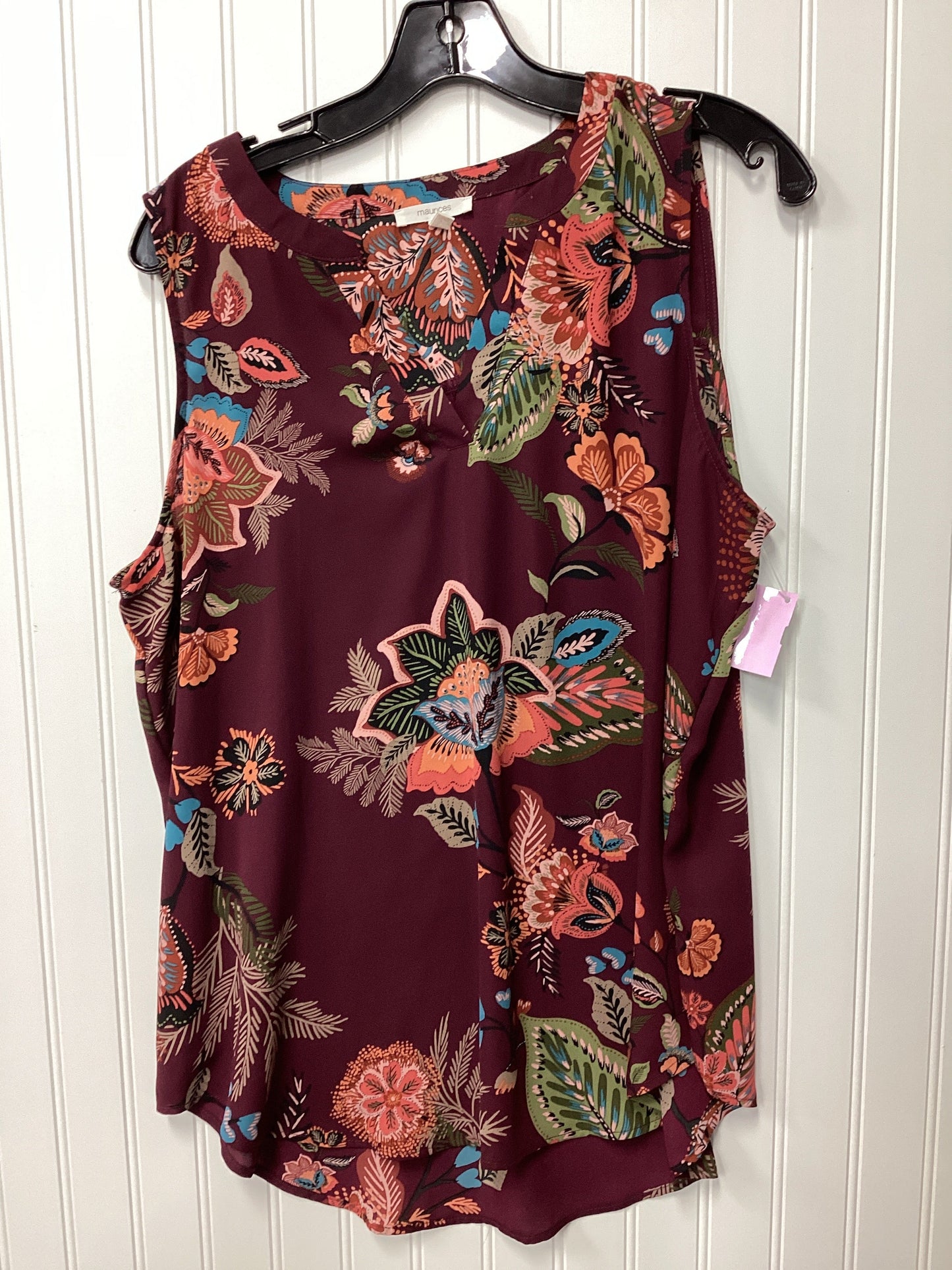 Vest Other By Maurices In Purple, Size:Xl