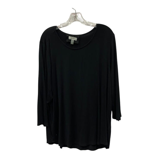 Top Ls By Cupio In Black, Size:3X