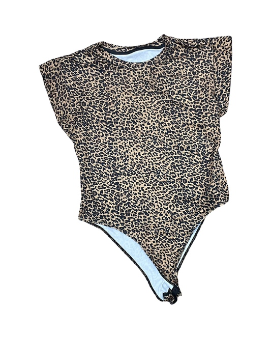 Bodysuit By Shein In Animal Print, Size:L