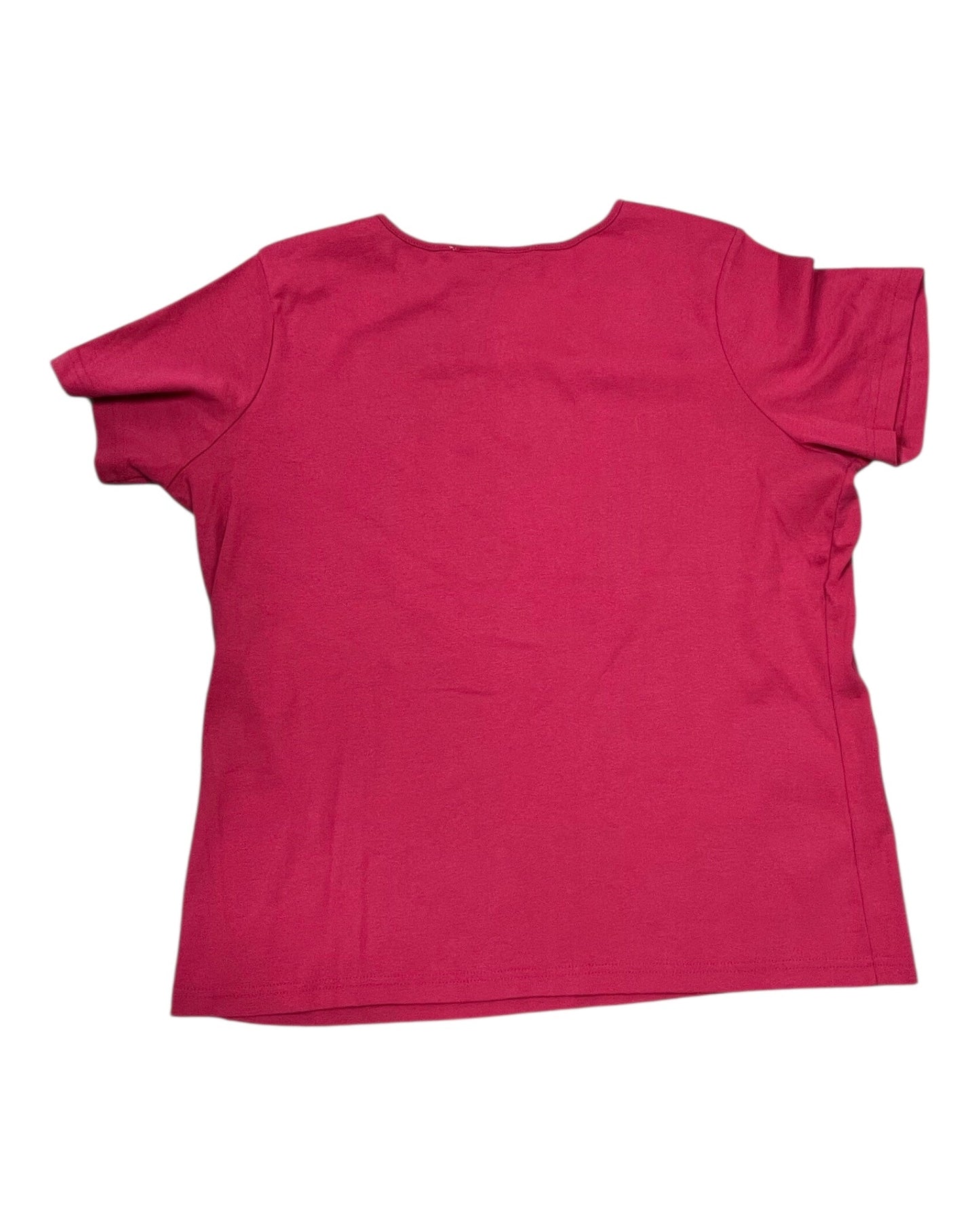 Top Ss By Cherokee In Red, Size:Xl