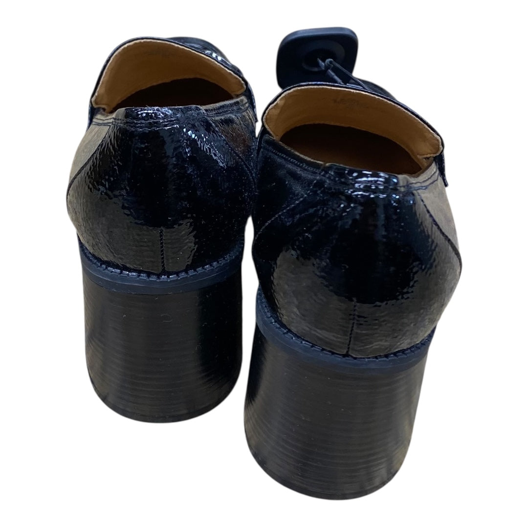 Shoes Heels Block By Nine West In Black, Size:8.5