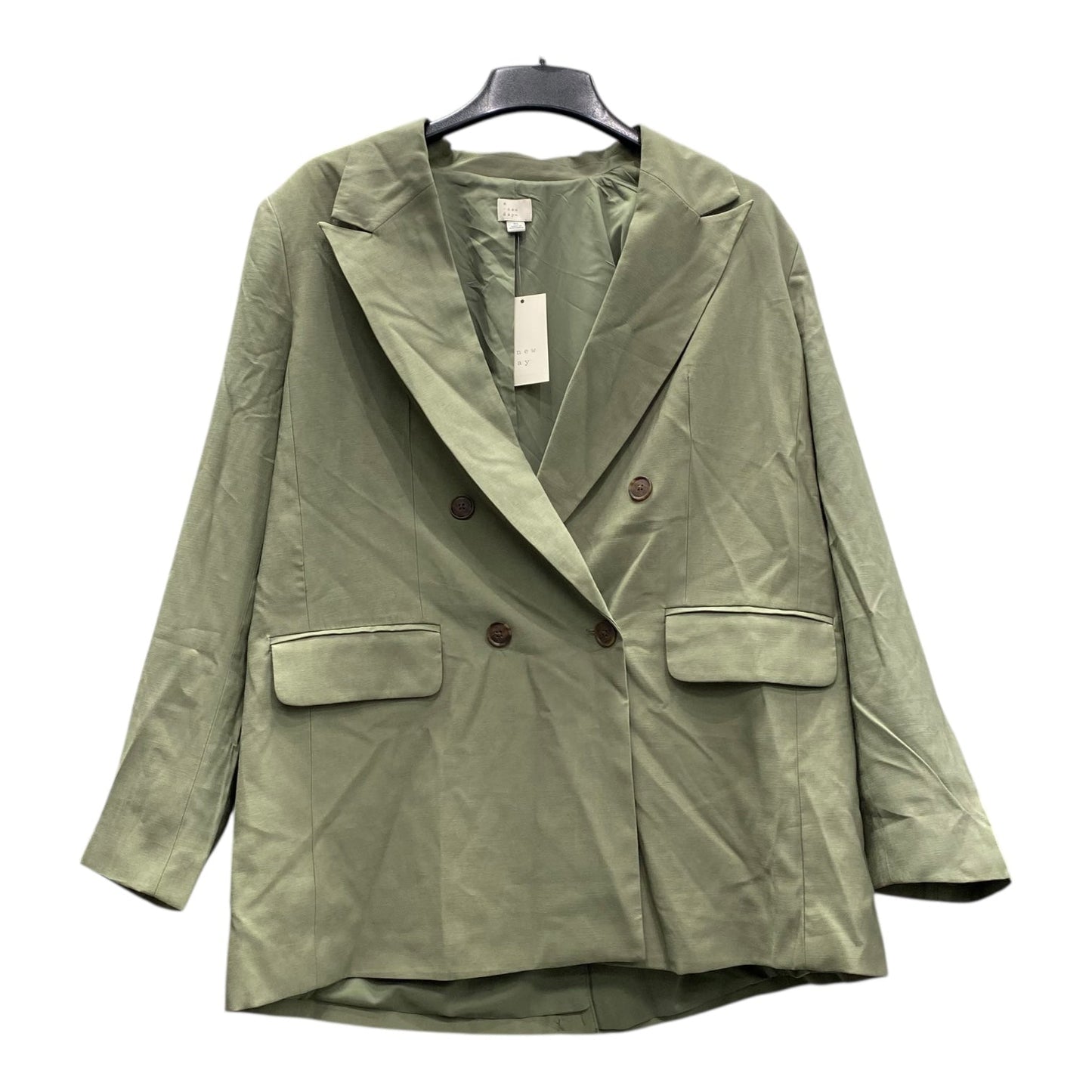 Blazer By A New Day In Green, Size:Xl