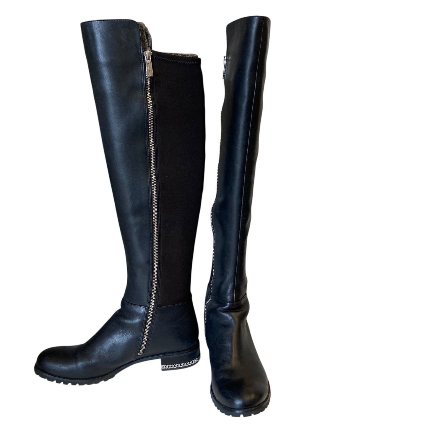 Boots Designer By Michael Kors In Black, Size:9.5