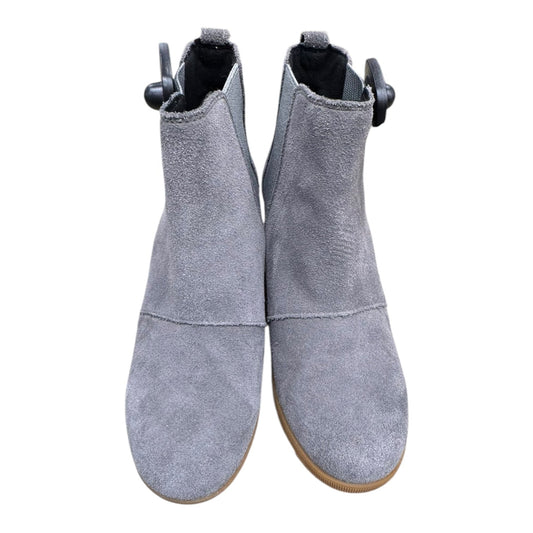 Boots Ankle Heels By Sorel In Grey, Size:7.5