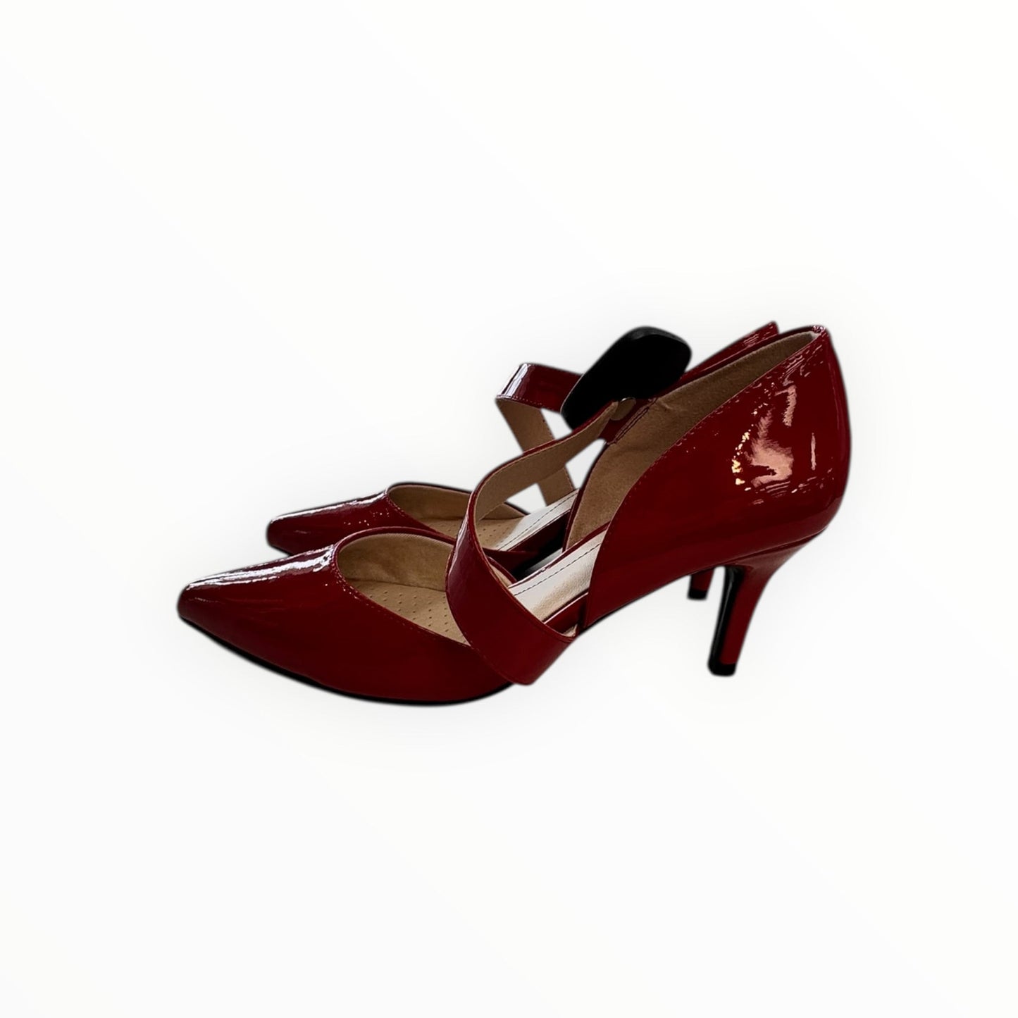 Shoes Heels Kitten By Life Stride In Red, Size:6