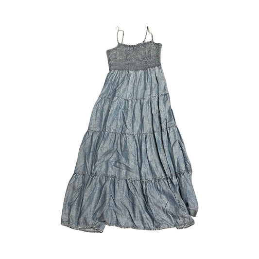 Dress Casual Maxi By Z Supply In Blue Denim, Size:S
