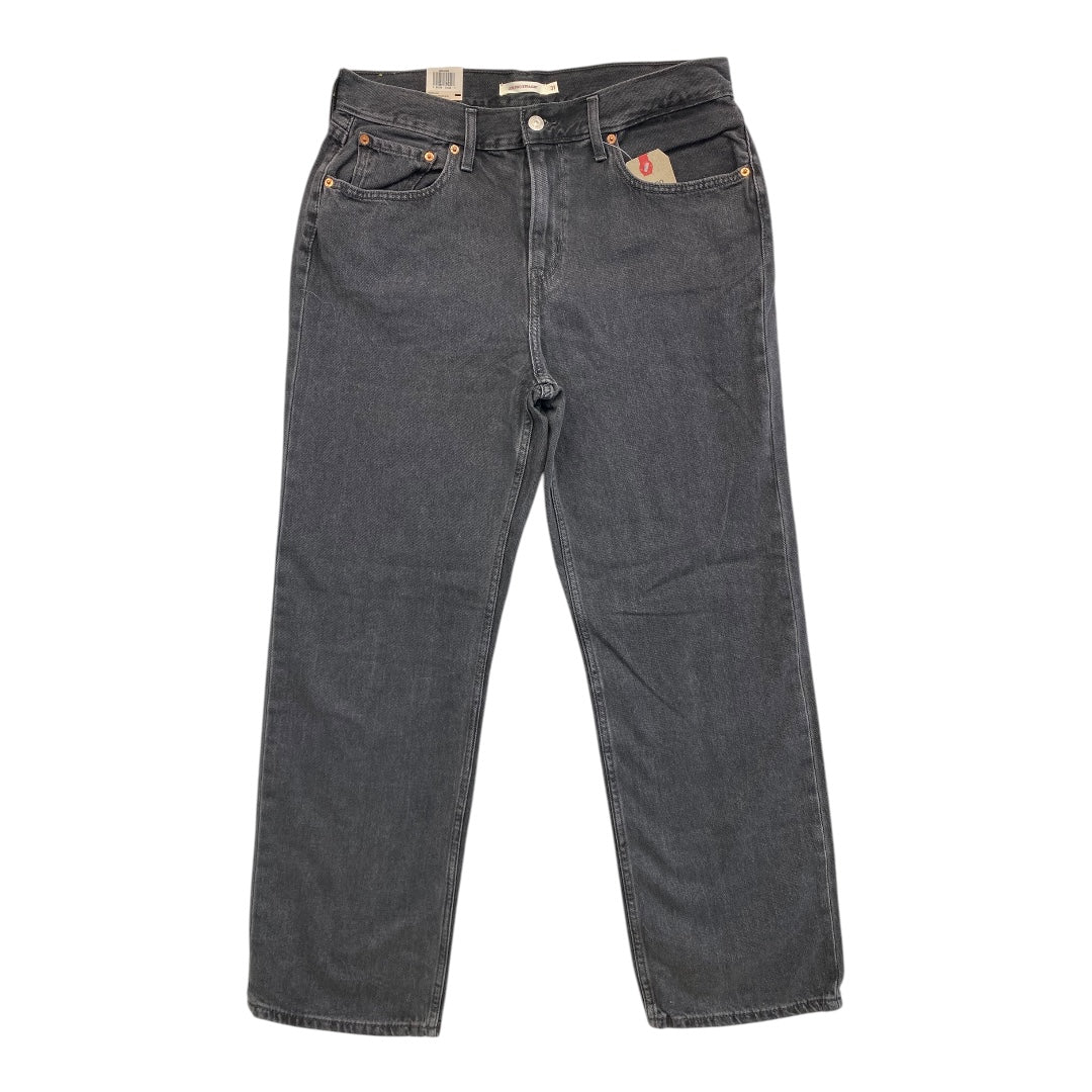 Jeans Straight By Levis In Green, Size:12