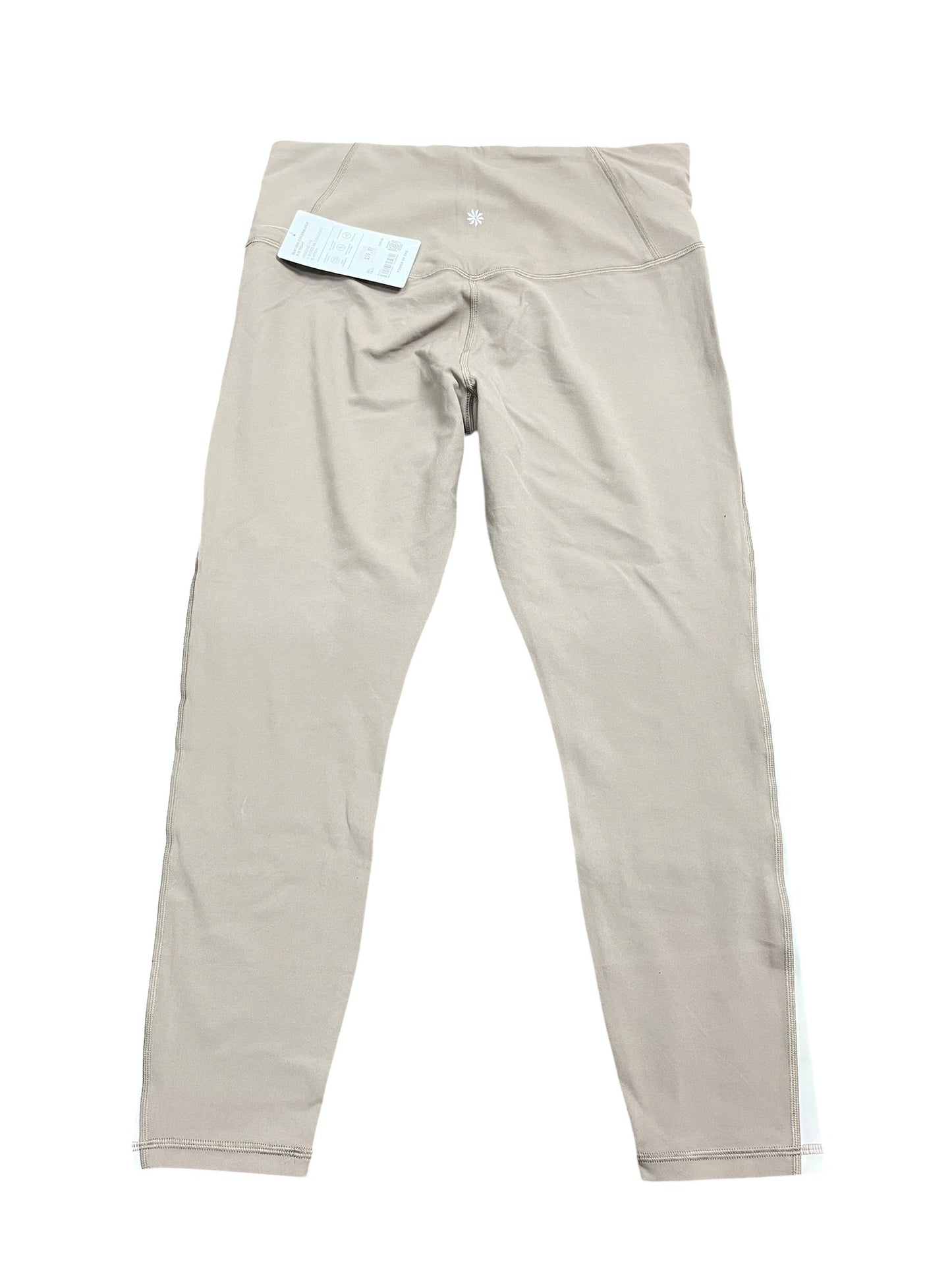 Athletic Leggings By Athleta In Brown, Size:L