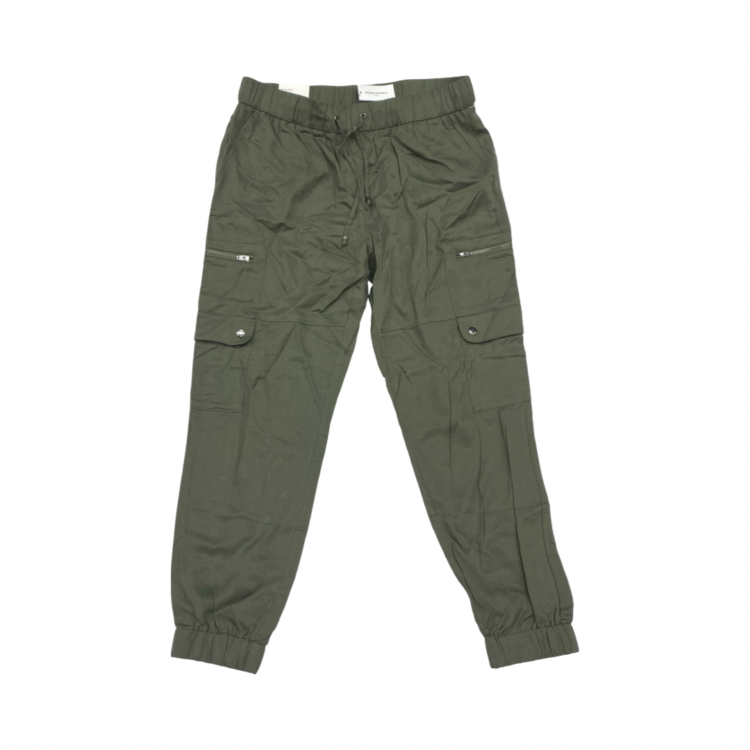 Pants Joggers By Banana Republic In Green, Size:M