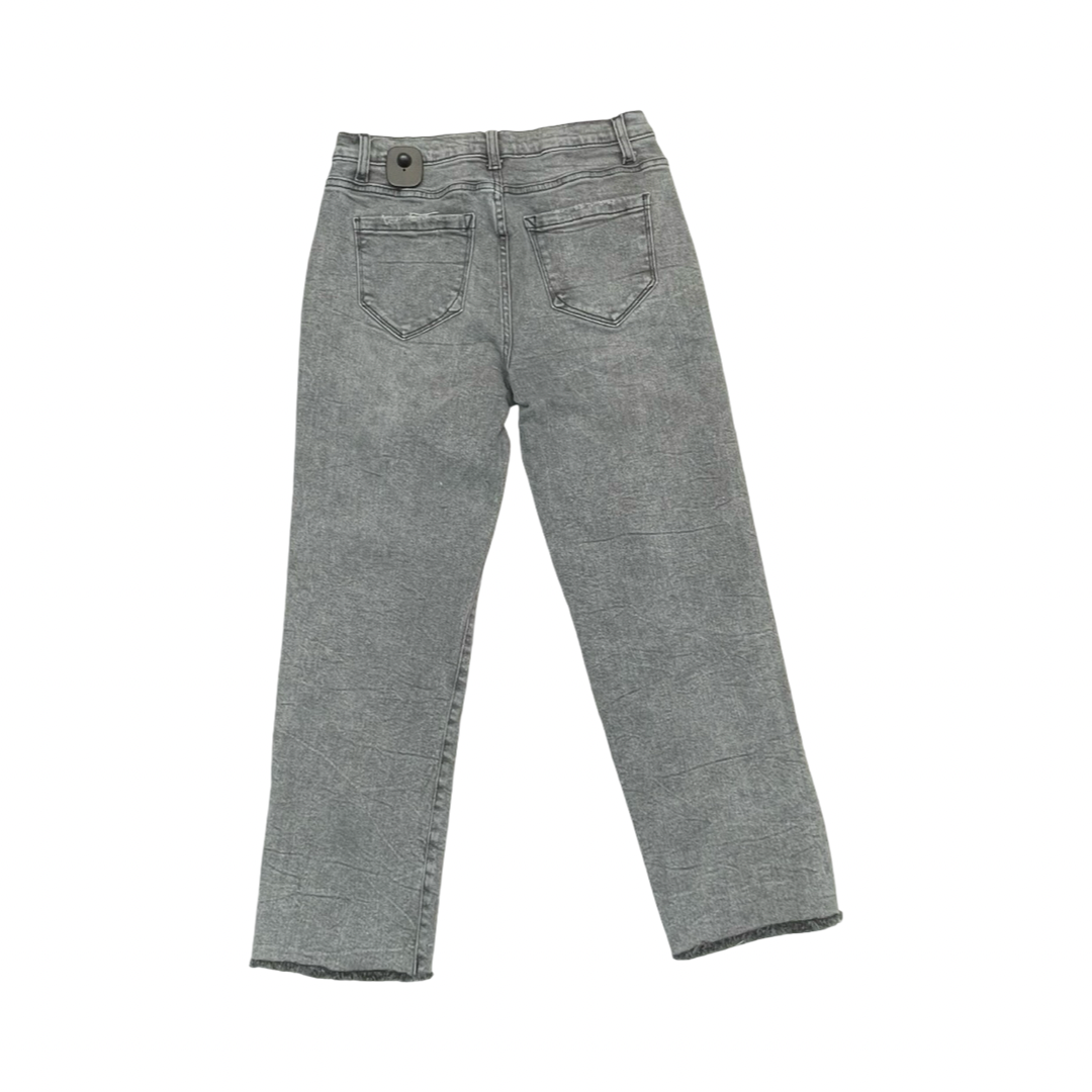 Jeans Straight By Kensie In Grey, Size:8